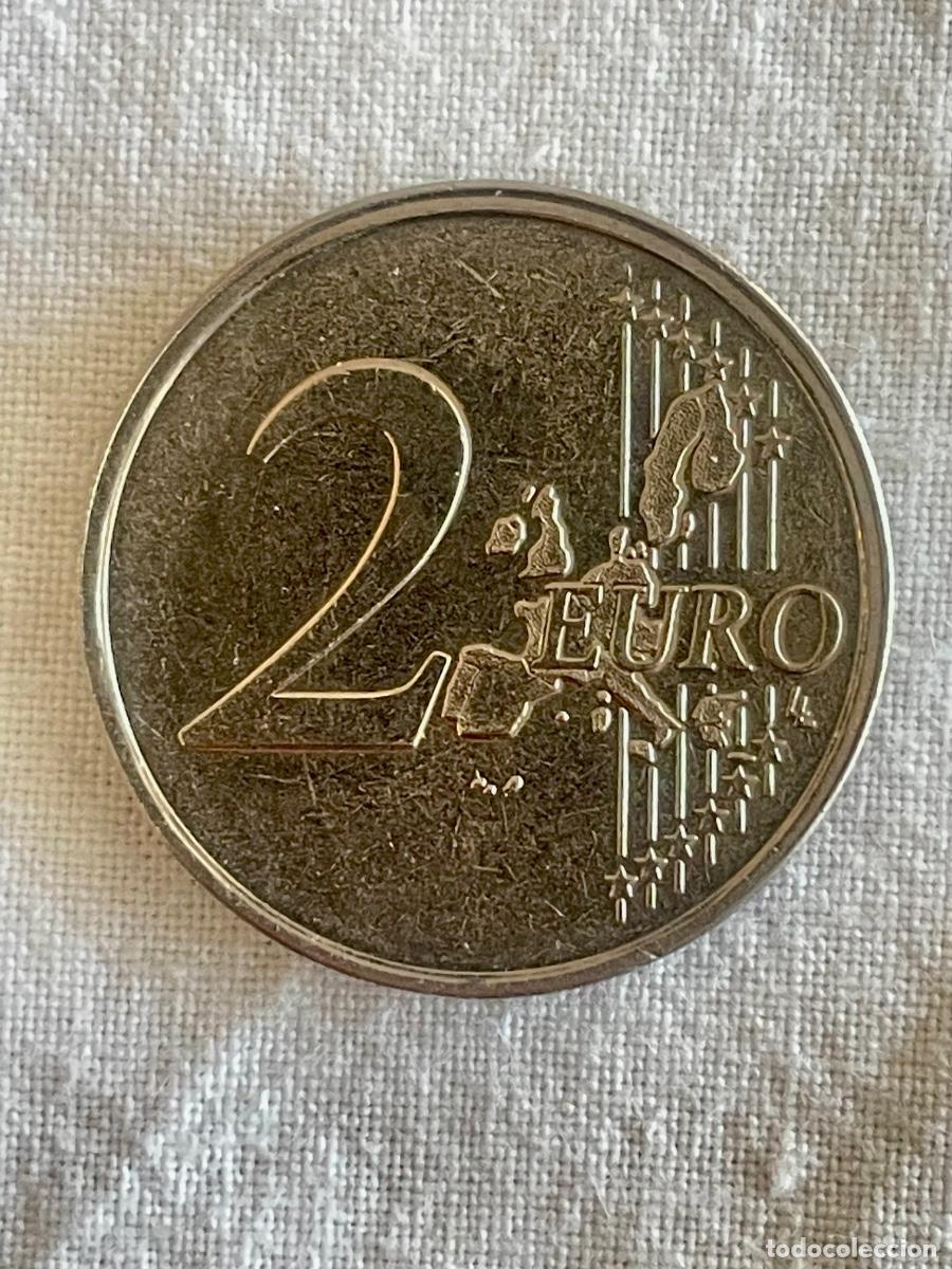 Monedas con errores: * ERROR O PRUEBA* 2 EURO PAISES BAJOS A&Ntilde;O 2000. ACU&Ntilde;ADA POR LA CECA DE BIRMIGHAN