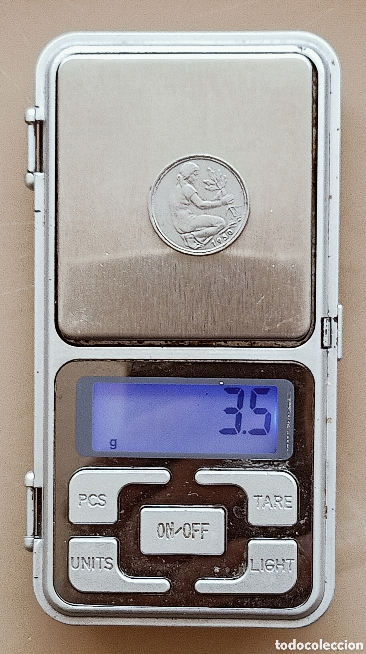 Monedas con errores: Moneda Alemania(1950*J) Variantes - Foto 3