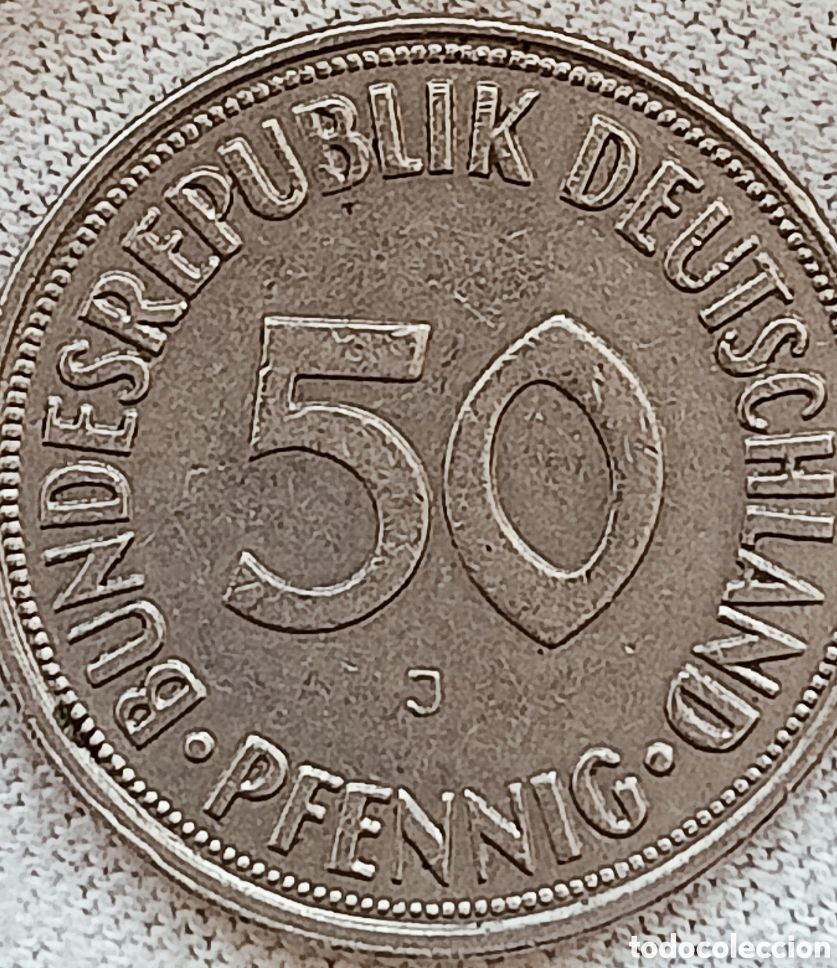 Monedas con errores: Moneda Alemania(1950*J) Variantes - Foto 16