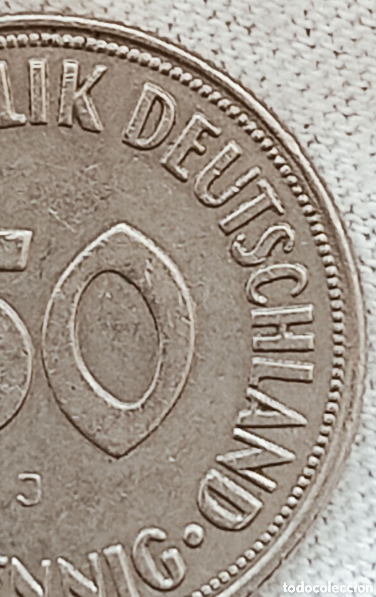 Monedas con errores: Moneda Alemania(1950*J) Variantes - Foto 17