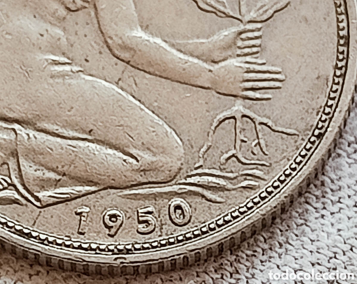 Monedas con errores: Moneda Alemania(1950*J) Variantes - Foto 21