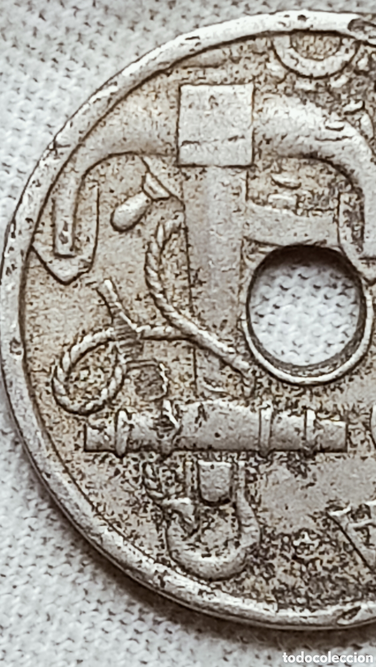 Monedas con errores: Moneda Espa&ntilde;a(1949-19*56) errores m&uacute;ltiples - Foto 11