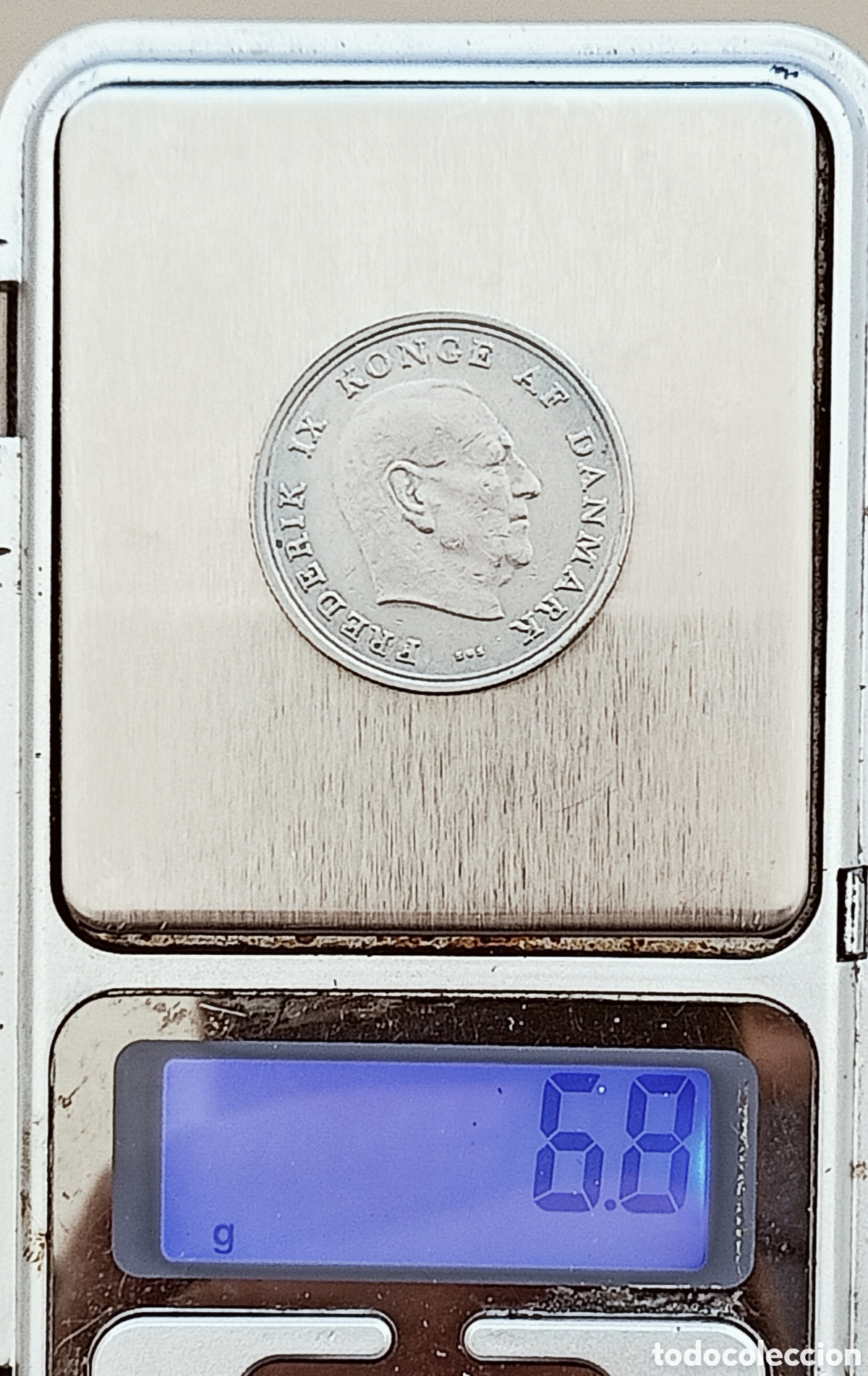 Monedas con errores: Moneda Dinamarca(1972) errores - Foto 6