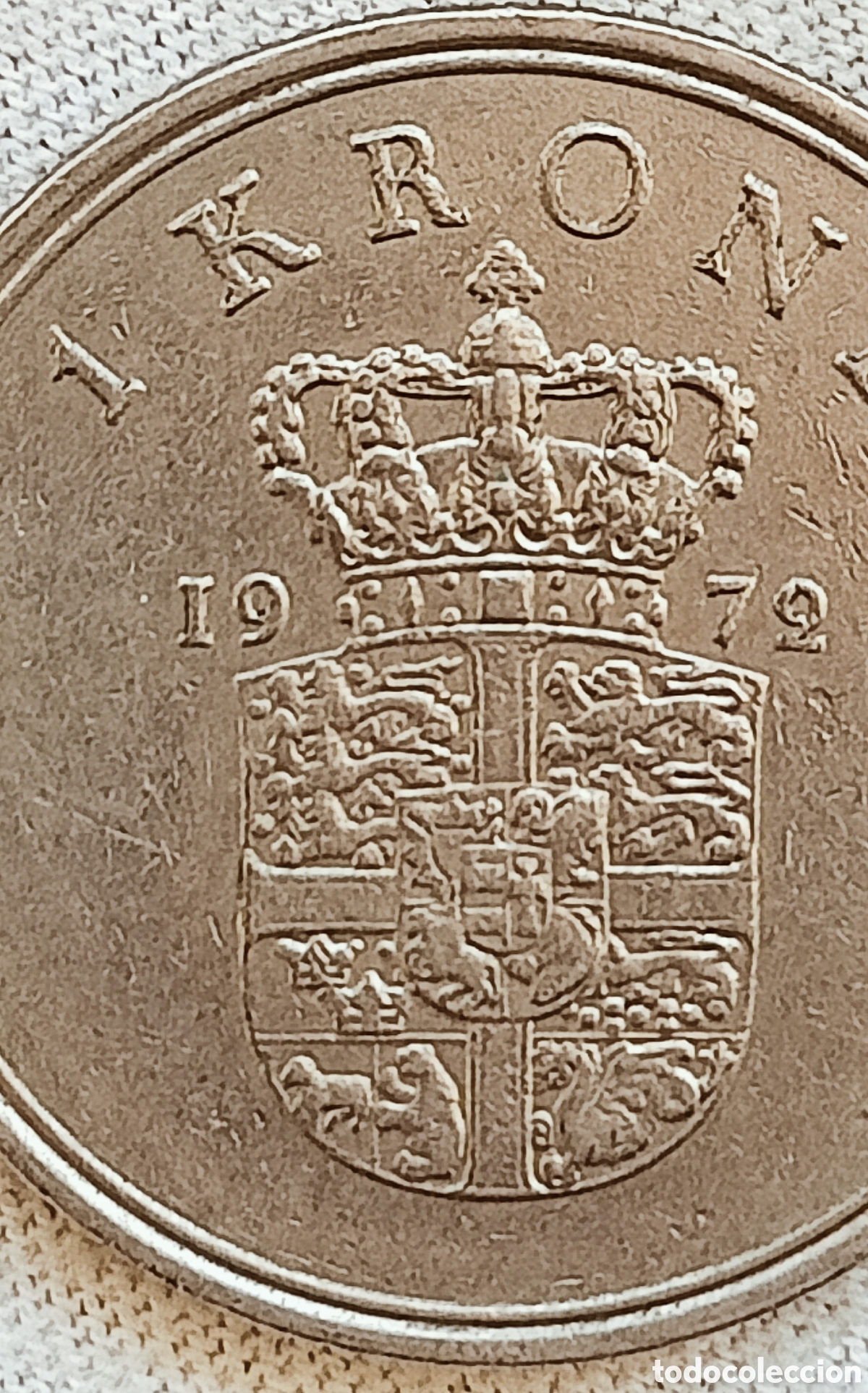 Monedas con errores: Moneda Dinamarca(1972) errores - Foto 12