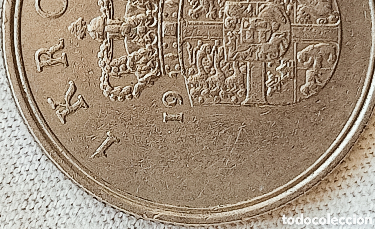 Monedas con errores: Moneda Dinamarca(1972) errores - Foto 15