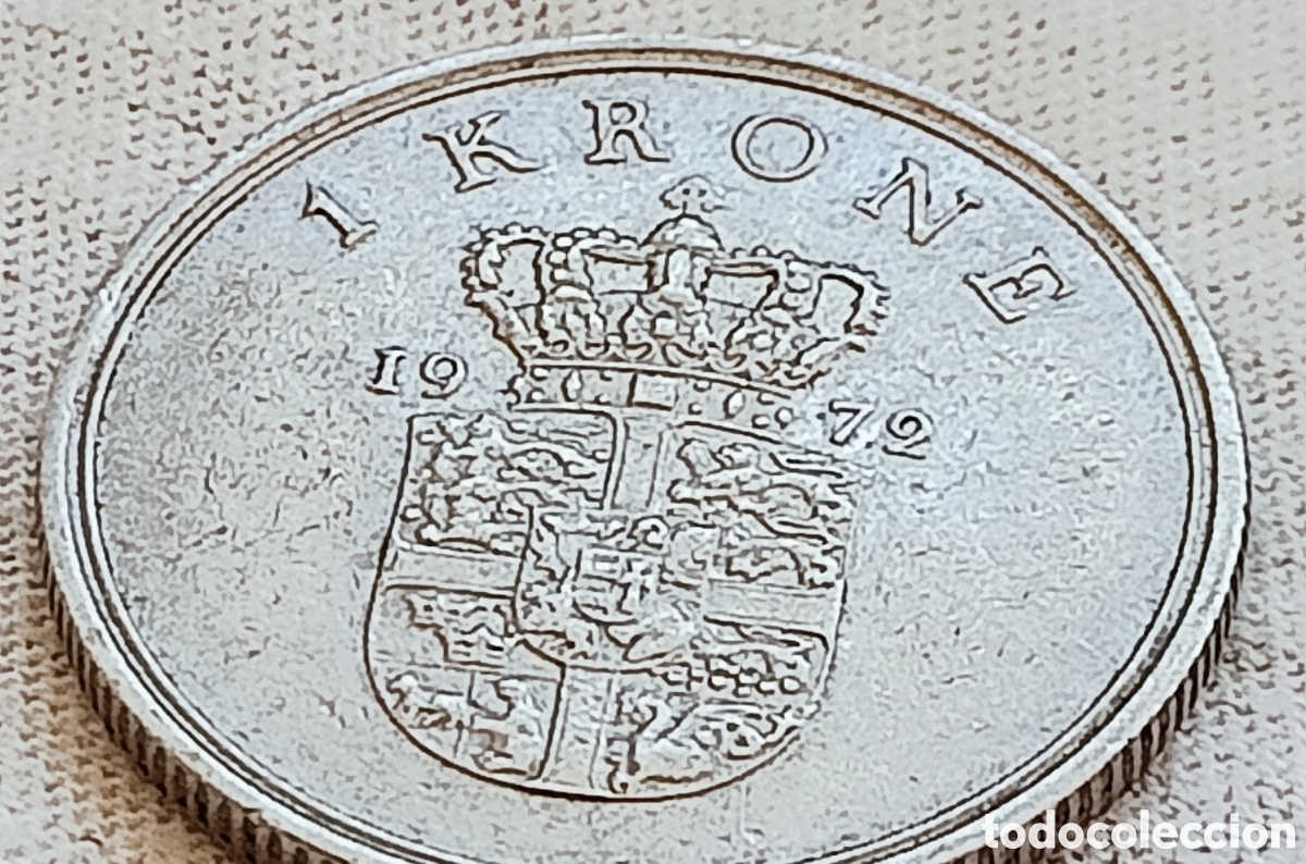 Monedas con errores: Moneda Dinamarca(1972) errores - Foto 17