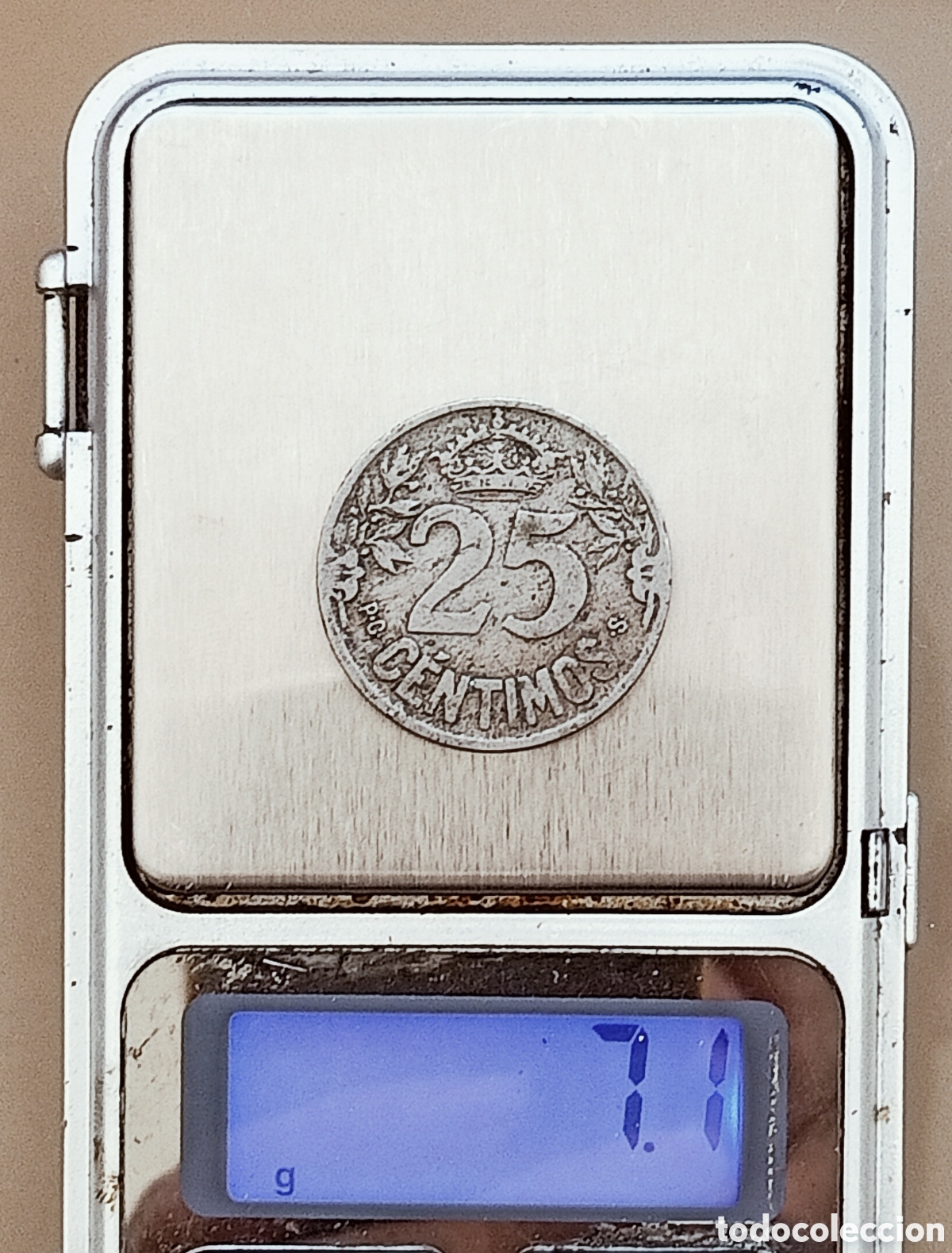 Monedas con errores: Moneda Espa&ntilde;a 1925(Alfonso XIII) variantes - Foto 3