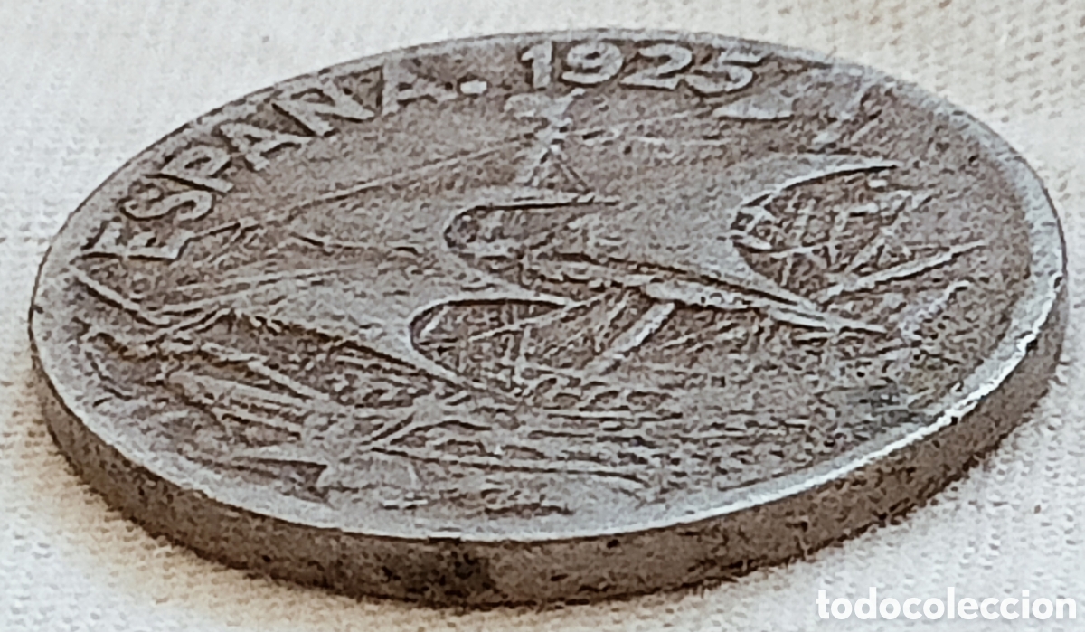 Monedas con errores: Moneda Espa&ntilde;a 1925(Alfonso XIII) variantes - Foto 8