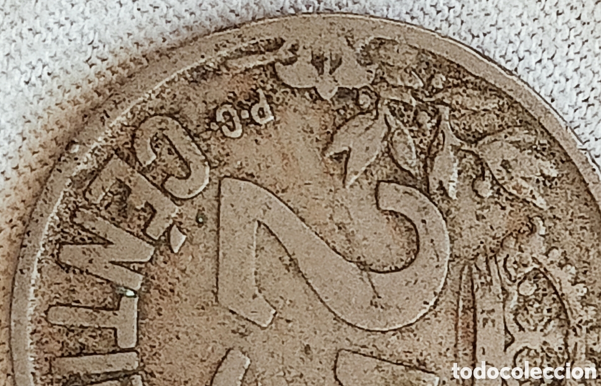 Monedas con errores: Moneda Espa&ntilde;a 1925(Alfonso XIII) variantes - Foto 13
