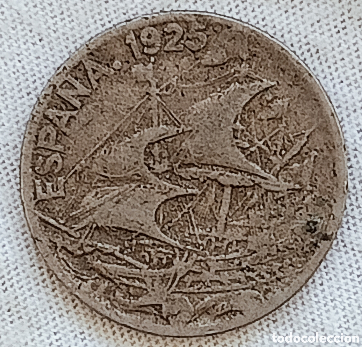 Monedas con errores: Moneda Espa&ntilde;a 1925(Alfonso XIII) variantes - Foto 1
