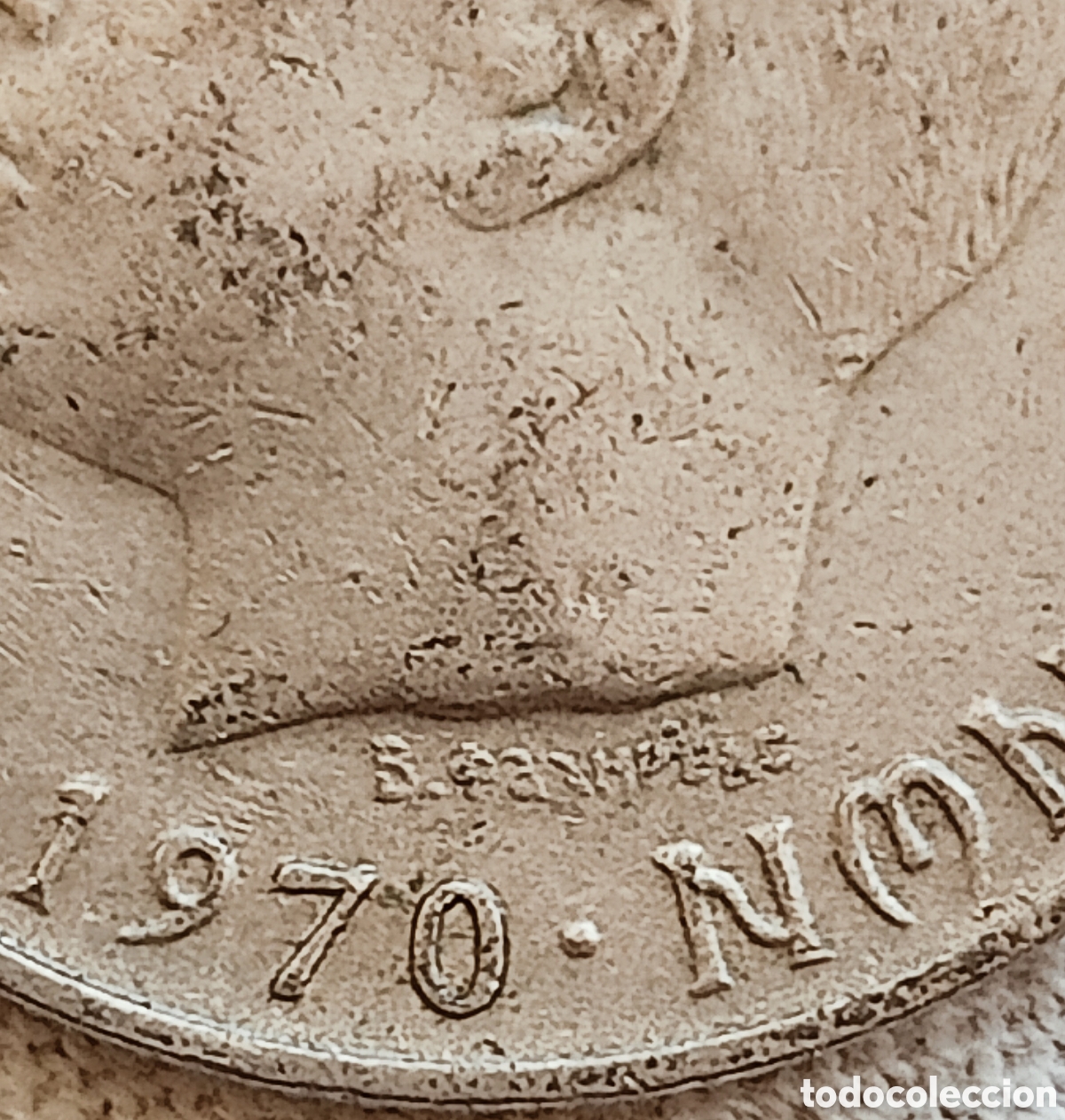 Monedas con errores: Moneda Grecia (1970) variante de acu&ntilde;aci&oacute;n - Foto 18
