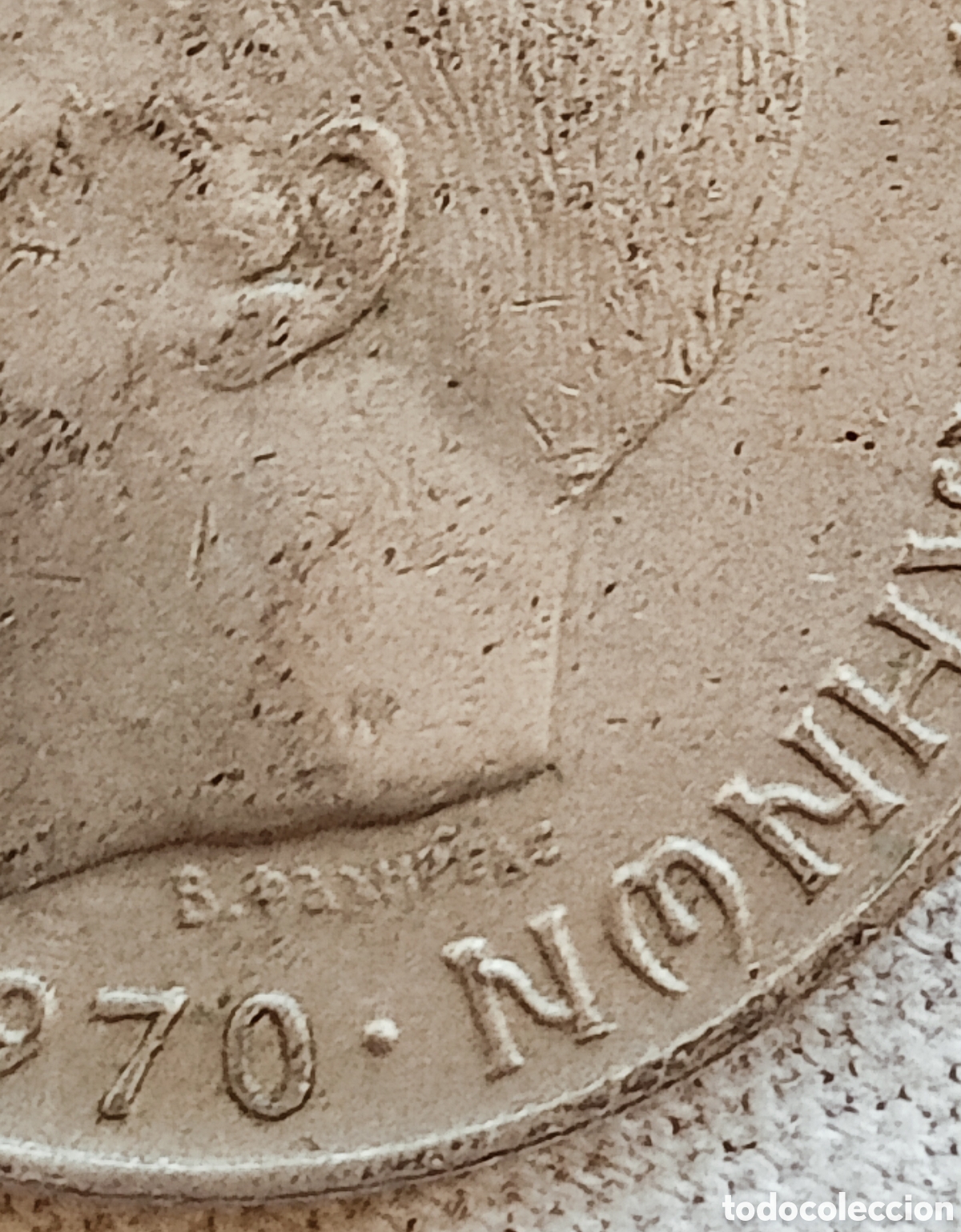 Monedas con errores: Moneda Grecia (1970) variante de acu&ntilde;aci&oacute;n - Foto 24