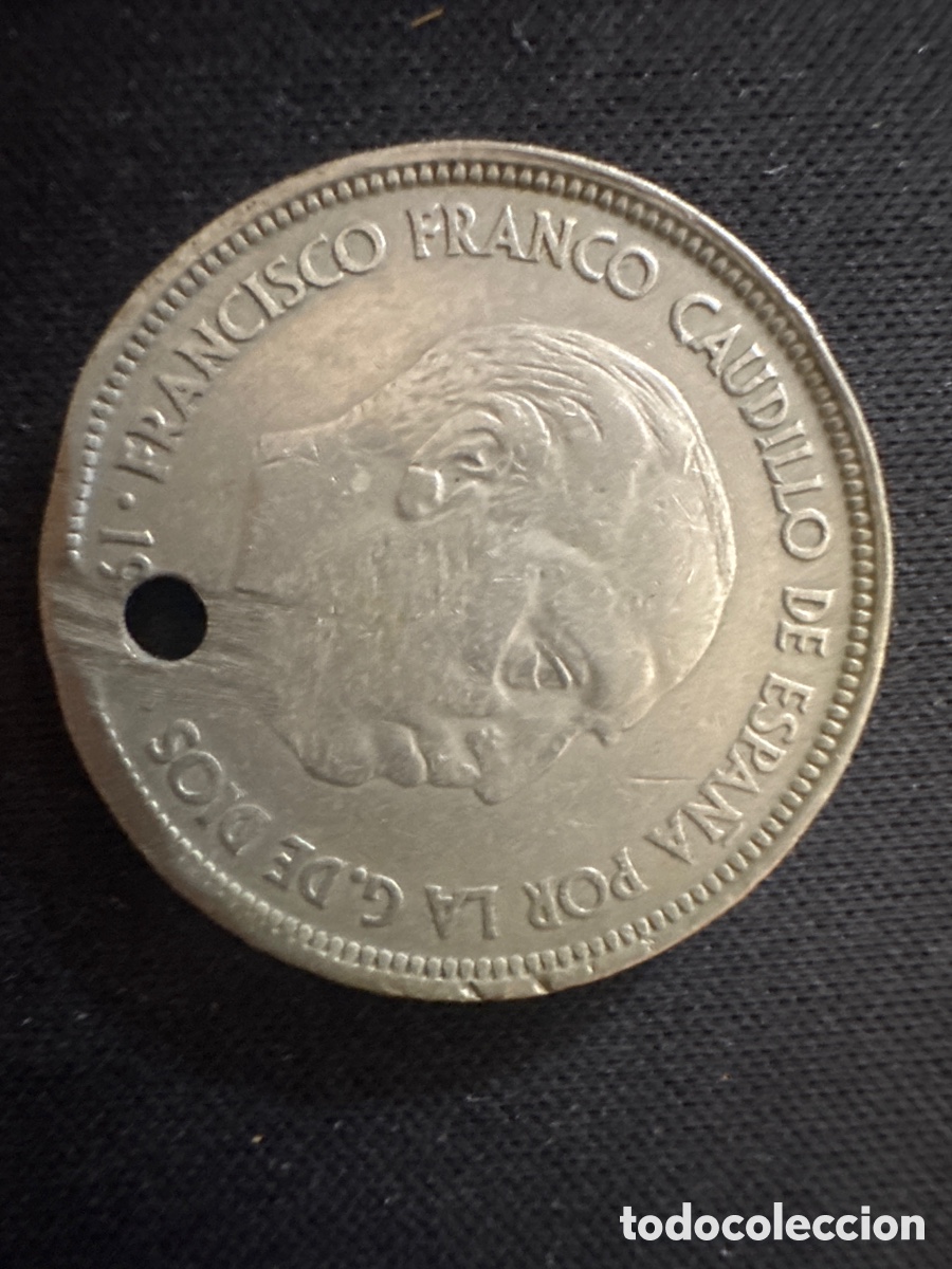 Monedas con errores: Espa&ntilde;a 50 pesetas .. - Foto 1
