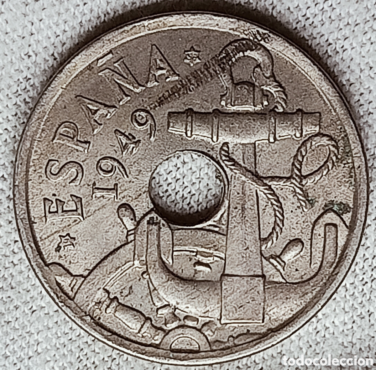 Monedas con errores: Moneda espa&ntilde;a 1949(*56) variantes - Foto 5