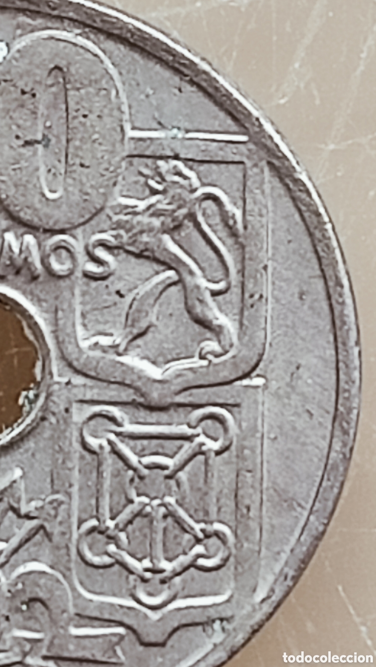 Monedas con errores: Moneda espa&ntilde;a 1949(*56) variantes - Foto 9