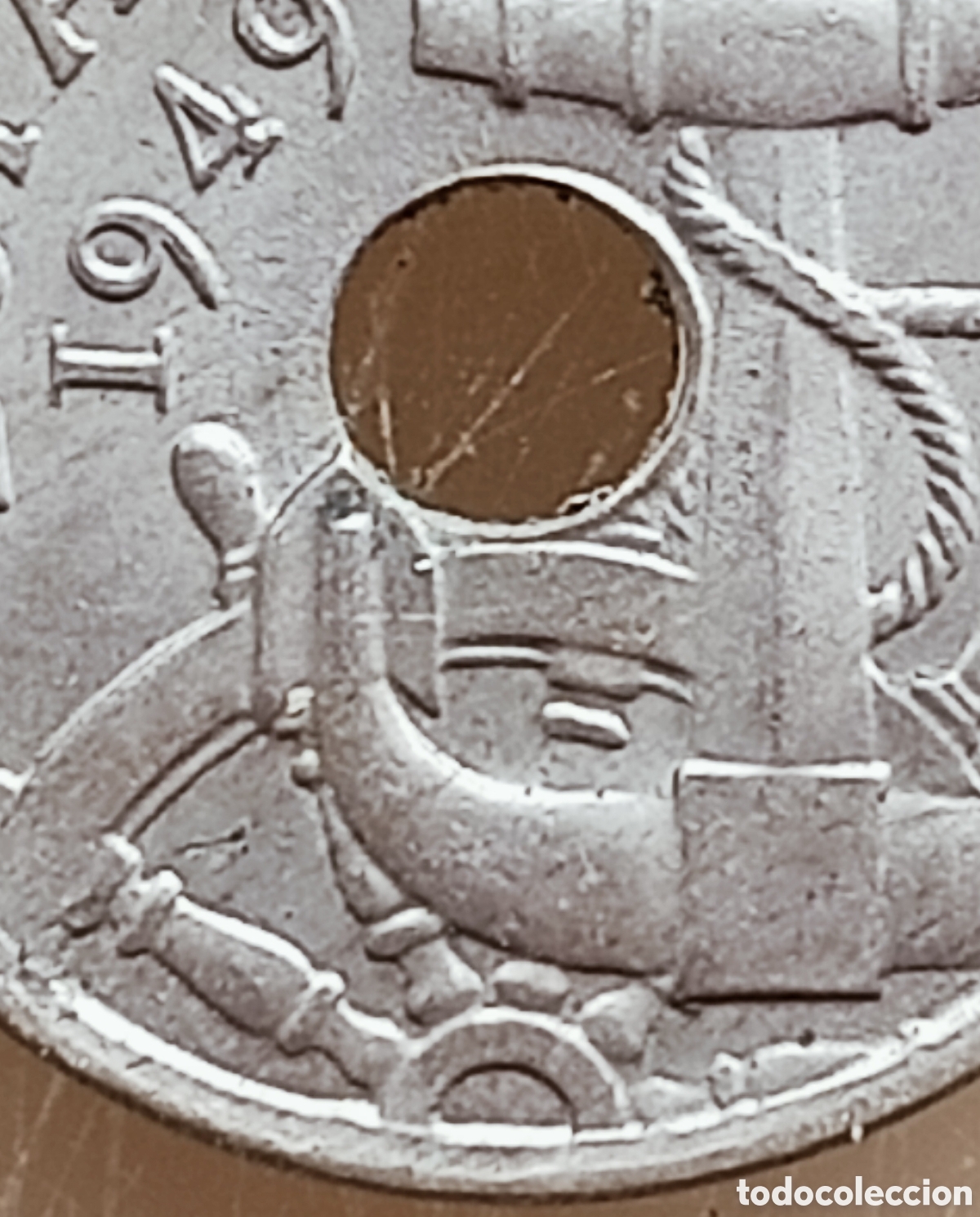 Monedas con errores: Moneda espa&ntilde;a 1949(*56) variantes - Foto 15