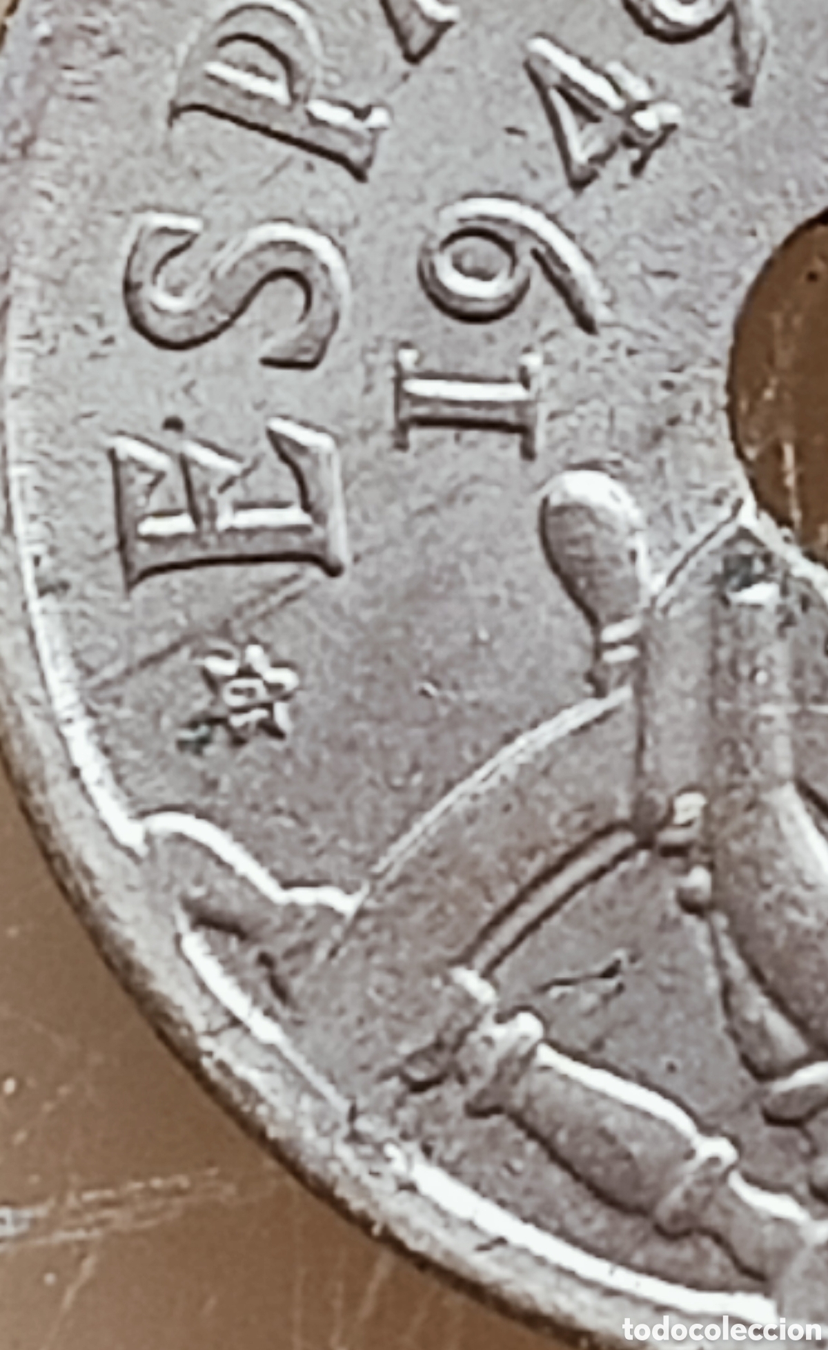Monedas con errores: Moneda espa&ntilde;a 1949(*56) variantes - Foto 18