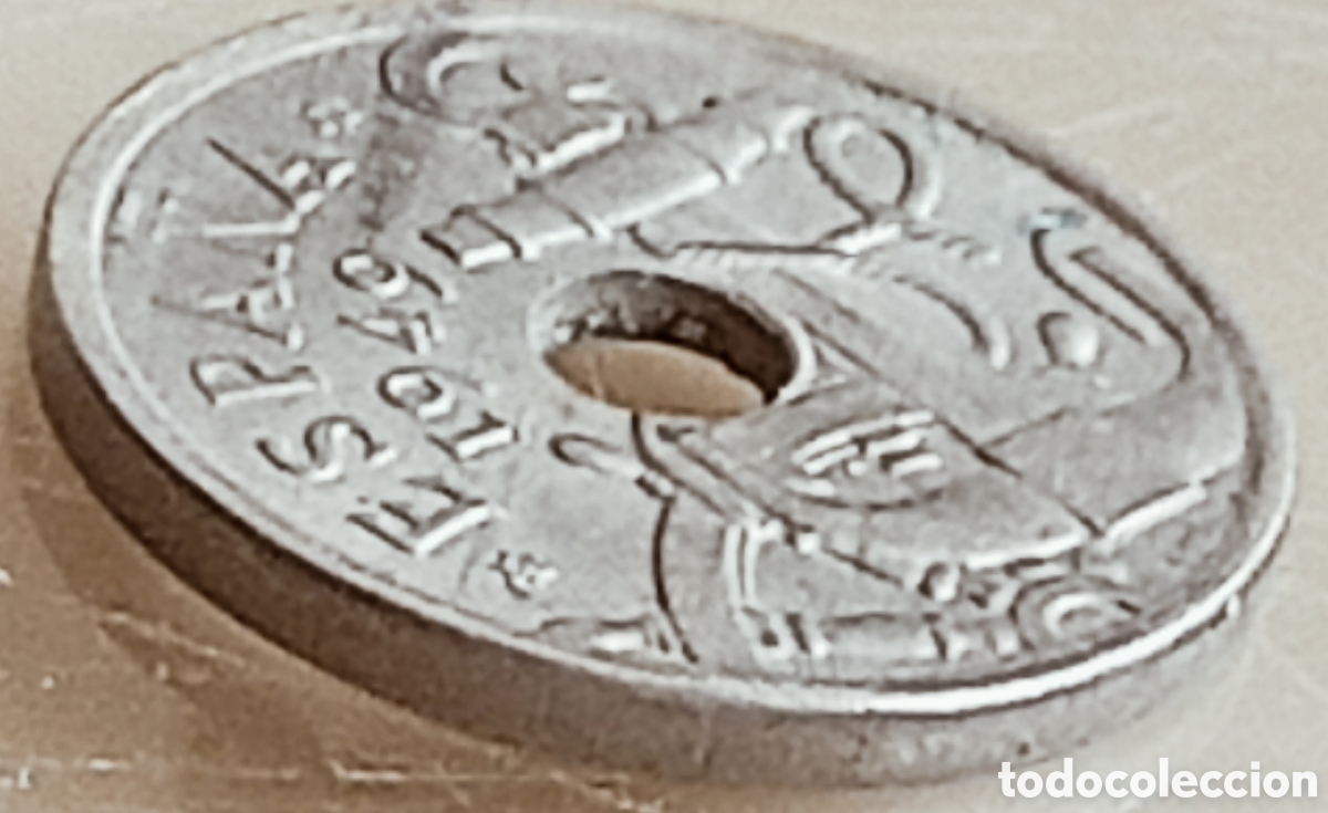 Monedas con errores: Moneda espa&ntilde;a 1949(*56) variantes - Foto 23