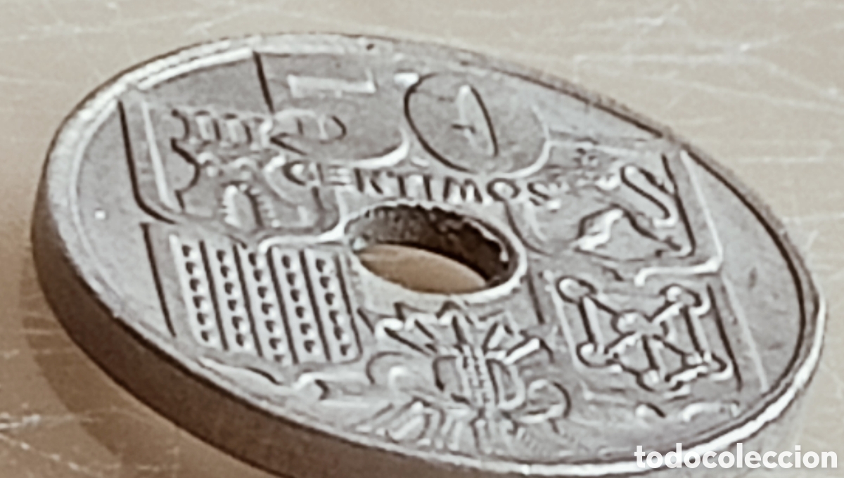 Monedas con errores: Moneda espa&ntilde;a 1949(*56) variantes - Foto 29