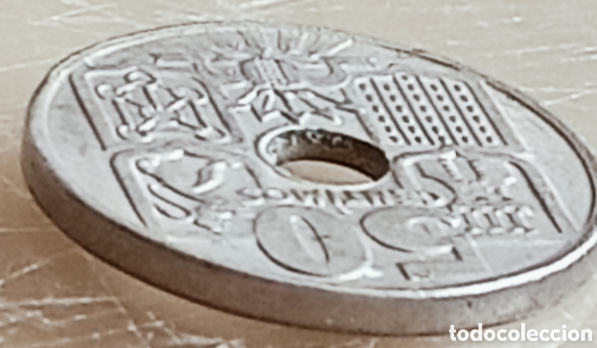 Monedas con errores: Moneda espa&ntilde;a 1949(*56) variantes - Foto 30