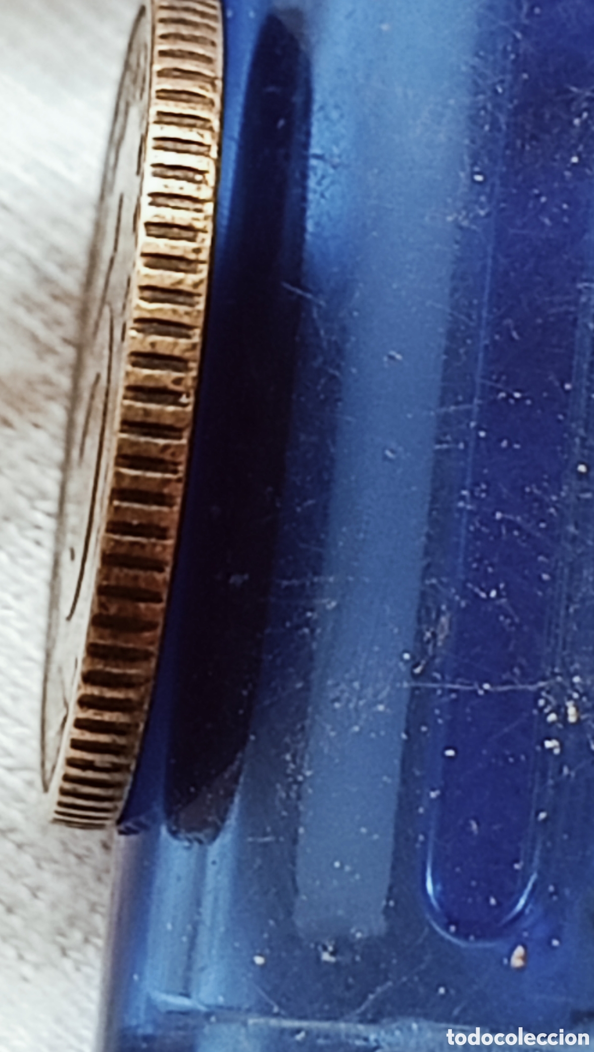 Monedas con errores: Moneda tunez(pro,franc&eacute;s) variante - Foto 4