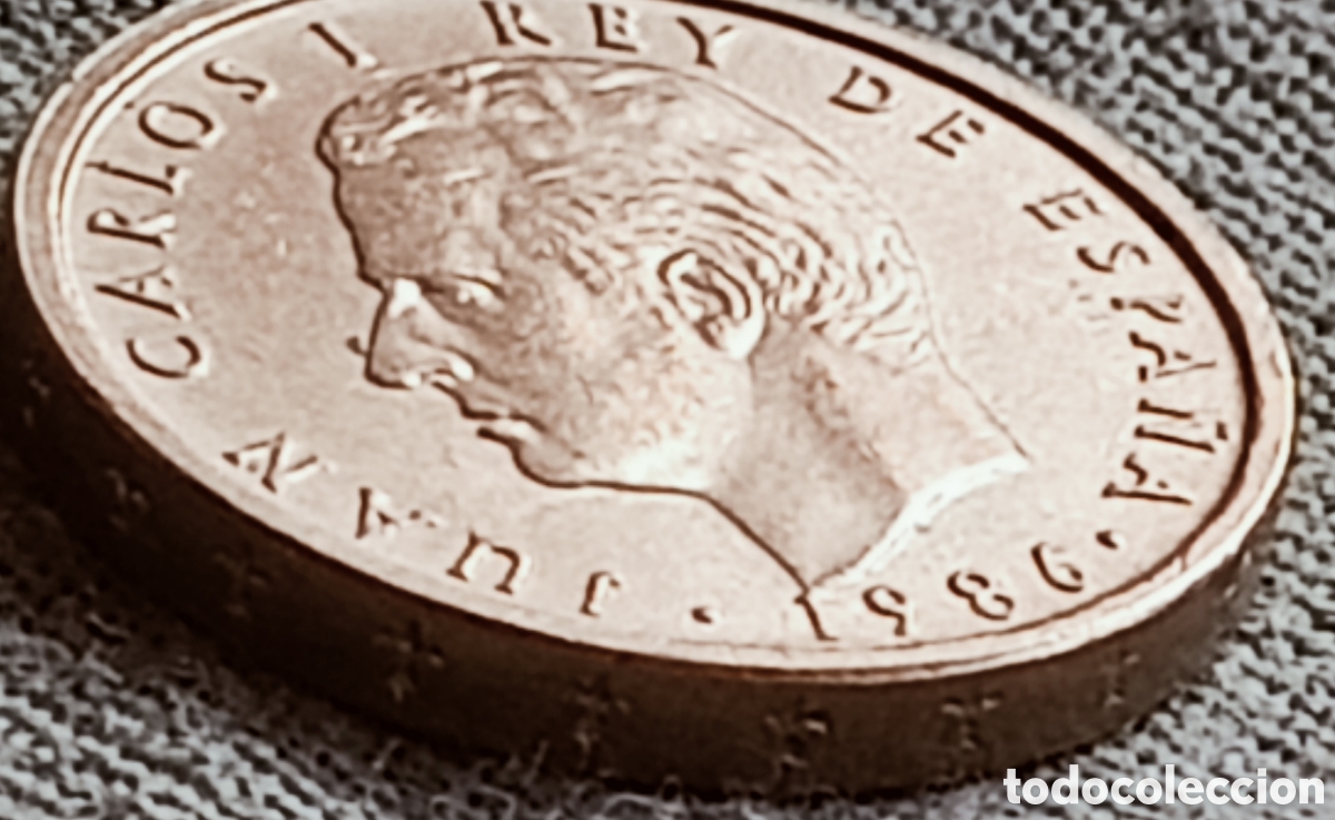 Monedas con errores: Moneda Espa&ntilde;a(1986) Variantes - Foto 5