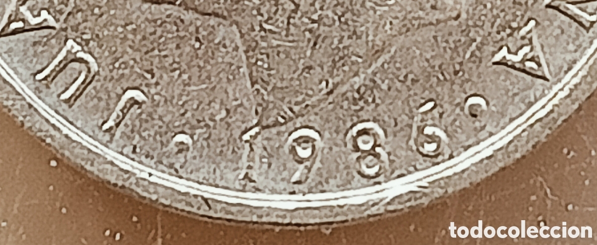 Monedas con errores: Moneda Espa&ntilde;a(1986) Variantes - Foto 10