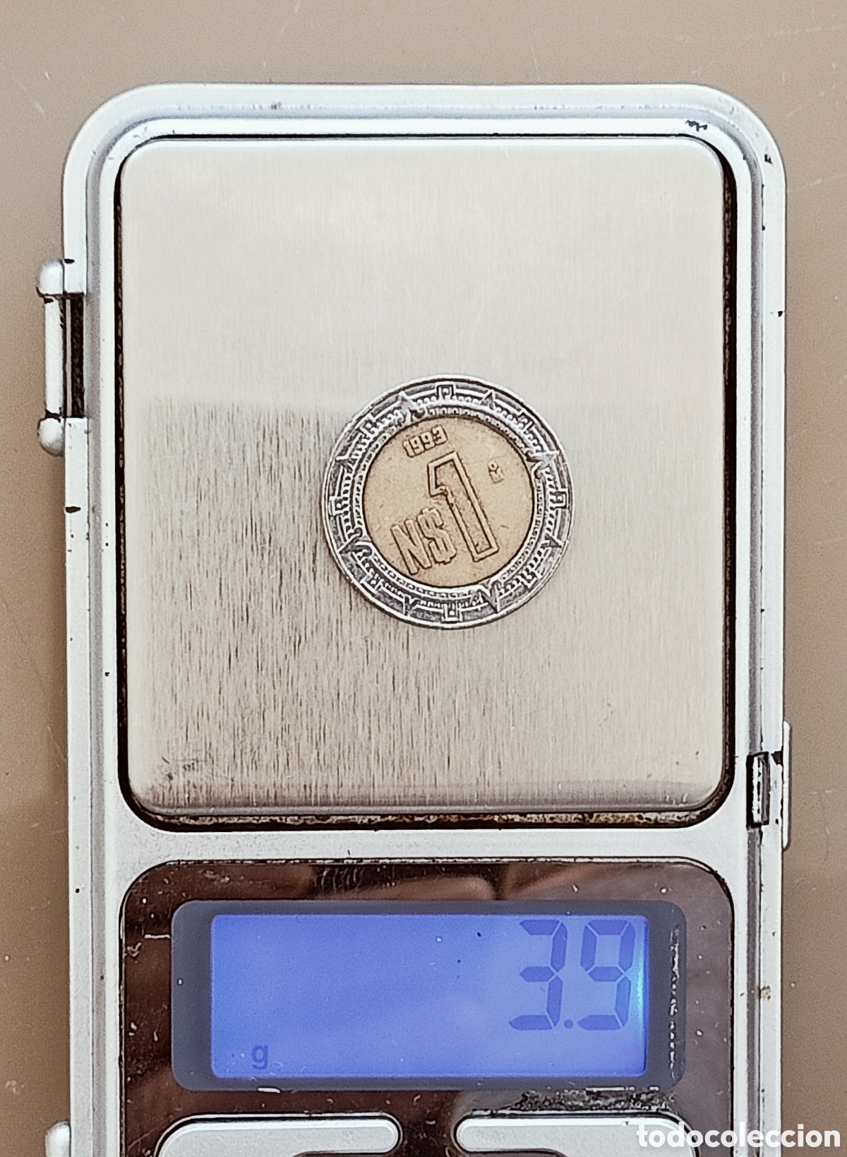 Monedas con errores: Moneda M&eacute;xico (1993) error de acu&ntilde;aci&oacute;n - Foto 4