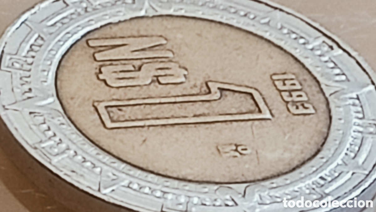Monedas con errores: Moneda M&eacute;xico (1993) error de acu&ntilde;aci&oacute;n - Foto 7