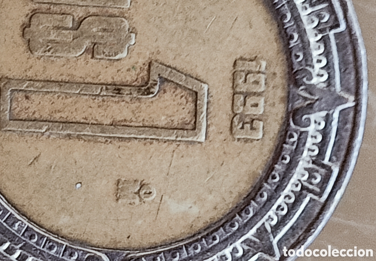 Monedas con errores: Moneda M&eacute;xico (1993) error de acu&ntilde;aci&oacute;n - Foto 12