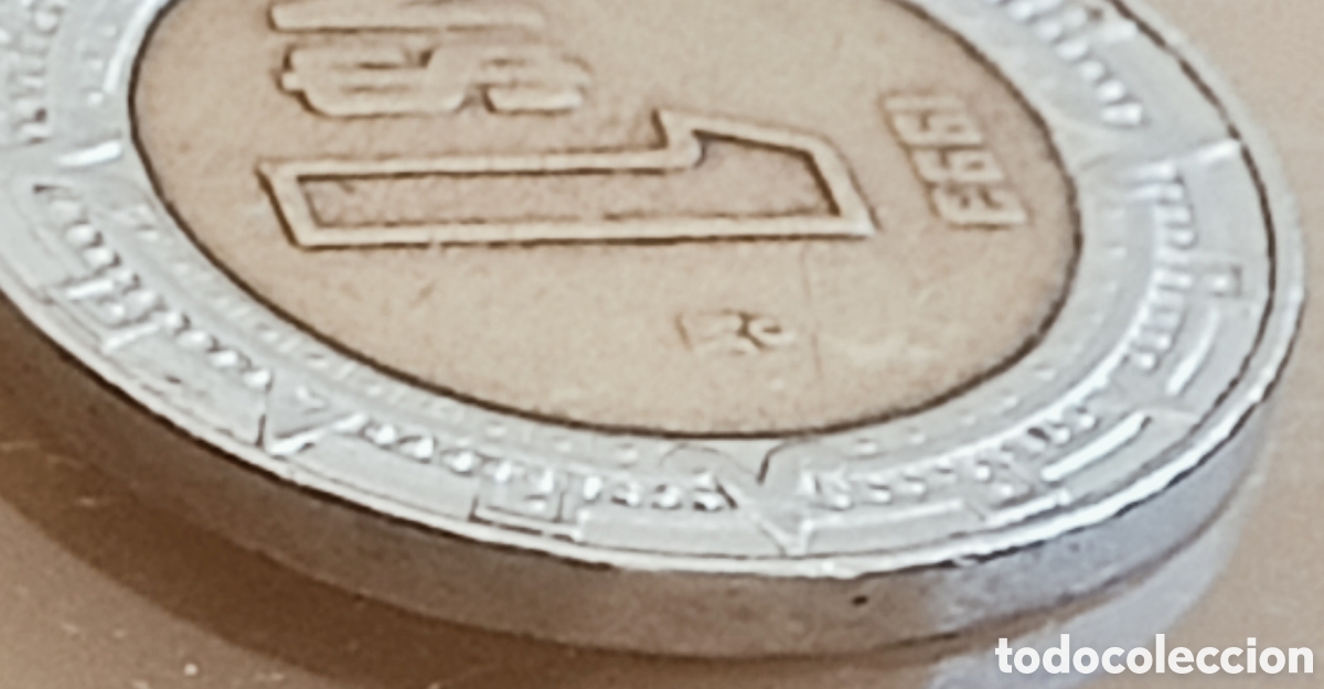 Monedas con errores: Moneda M&eacute;xico (1993) error de acu&ntilde;aci&oacute;n - Foto 28
