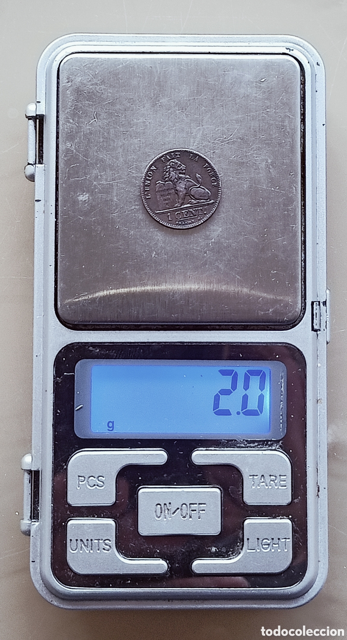 Monedas con errores: Moneda B&eacute;lgica.1cen,1907/variante - Foto 5