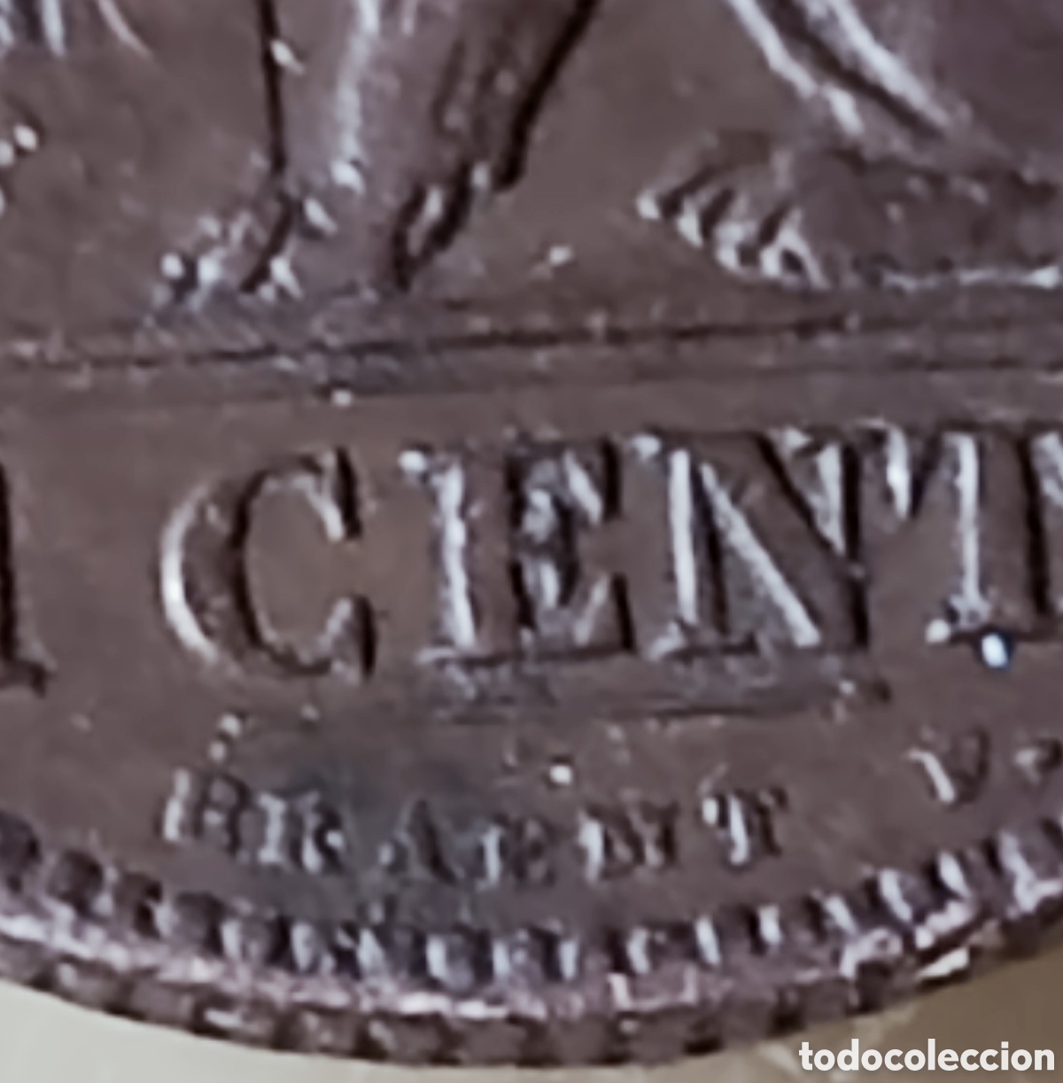 Monedas con errores: Moneda B&eacute;lgica.1cen,1907/variante - Foto 11