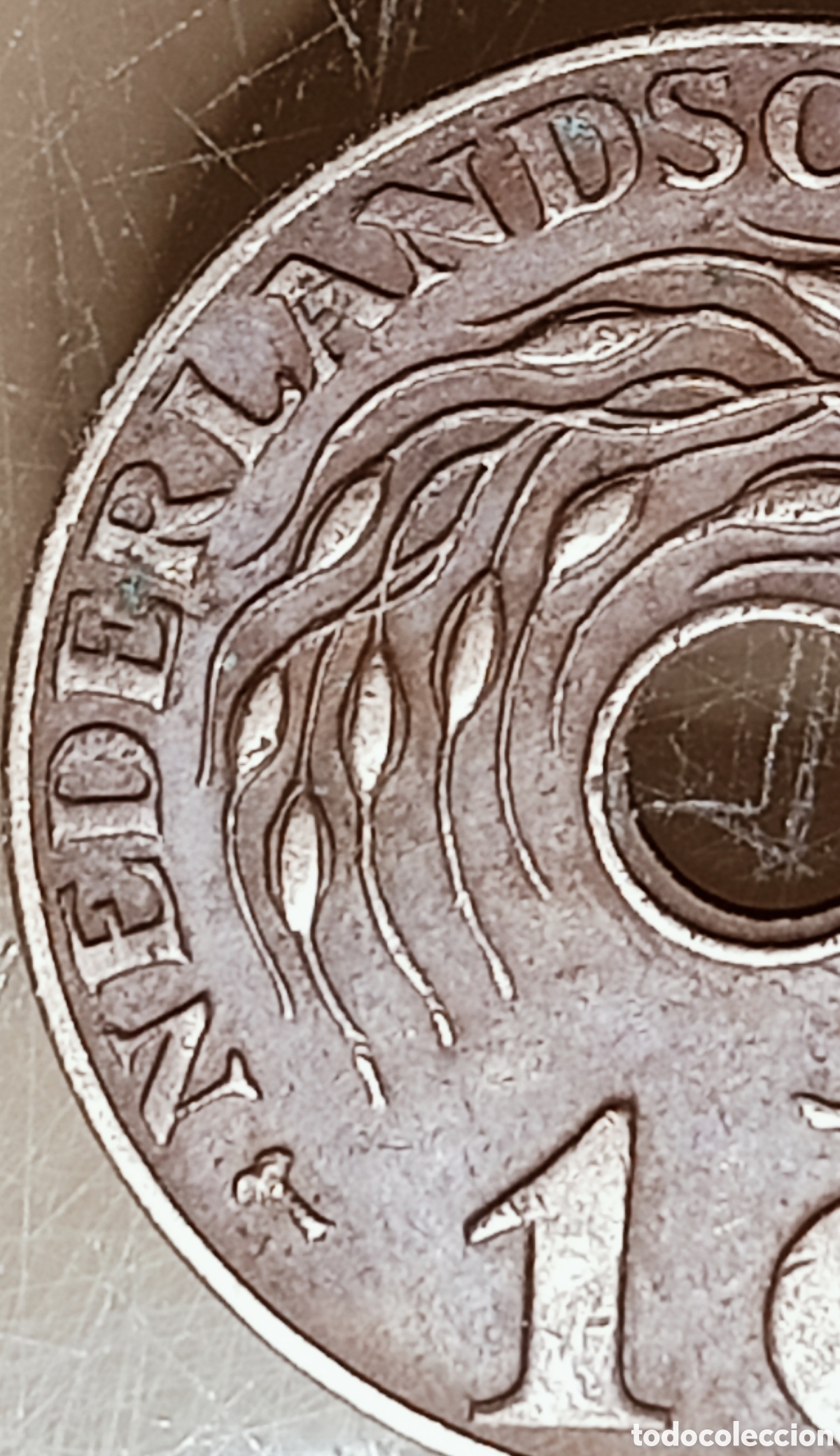 Monedas con errores: Moneda Indias-Orientales(1945*D) errores - Foto 13