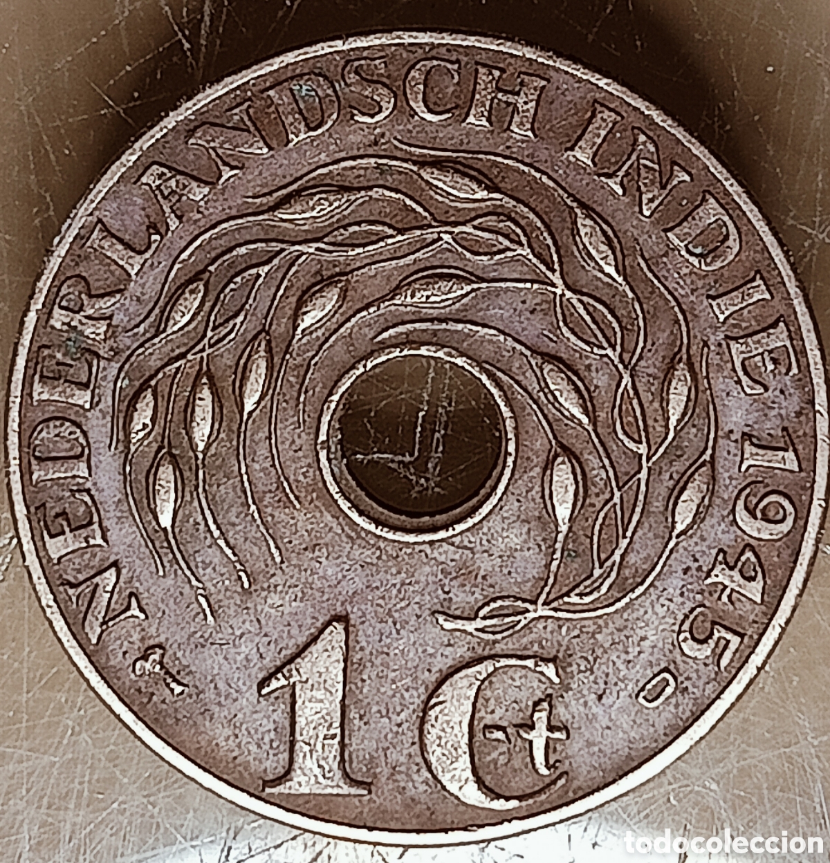 Monedas con errores: Moneda Indias-Orientales(1945*D) errores - Foto 30