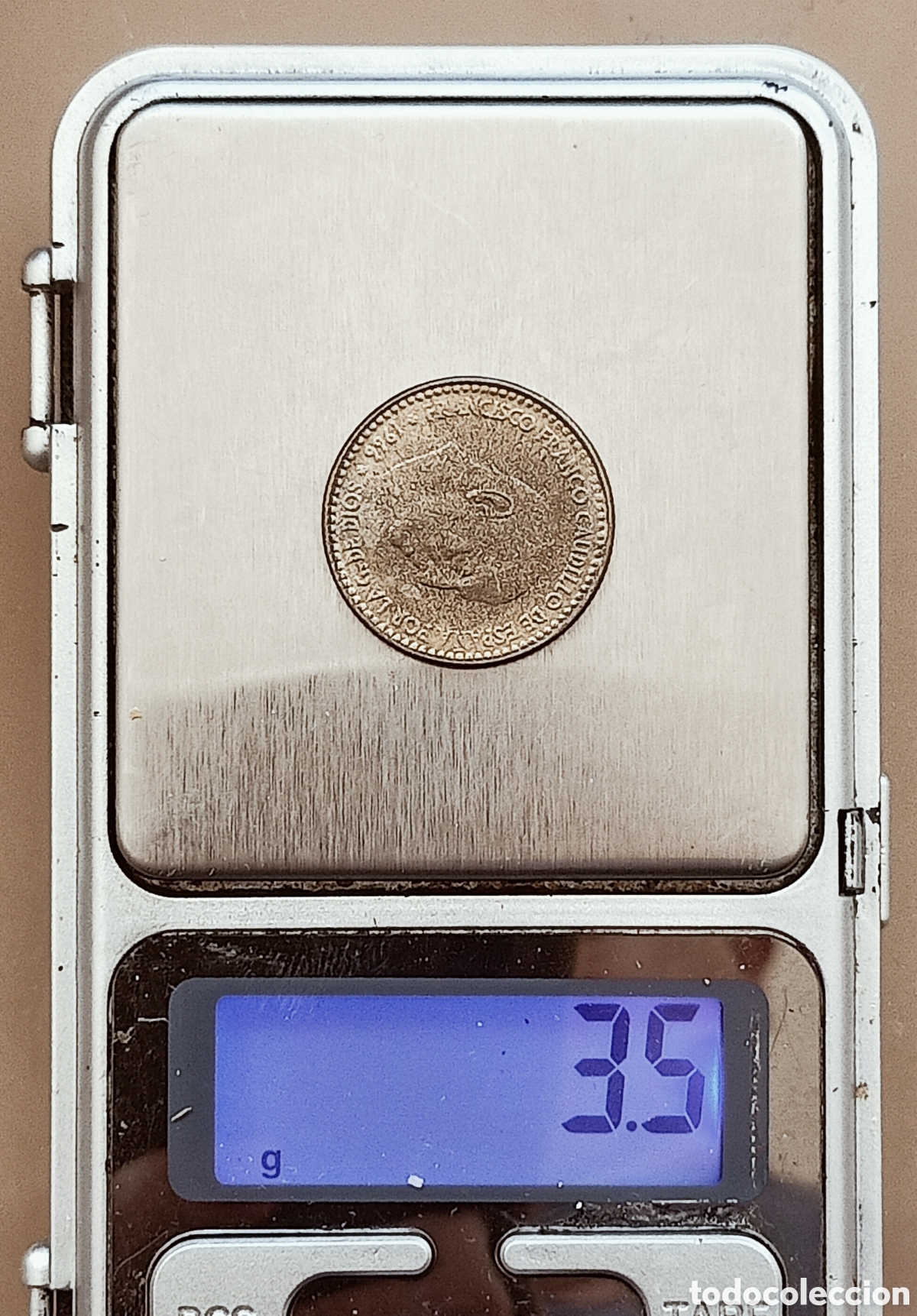 Monedas con errores: Moneda Espa&ntilde;a(1966)*67-variante - Foto 2