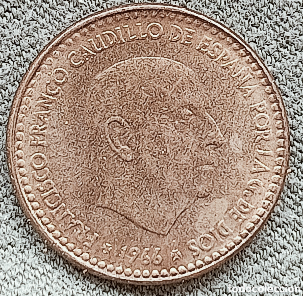 Monedas con errores: Moneda Espa&ntilde;a(1966)*67-variante - Foto 1