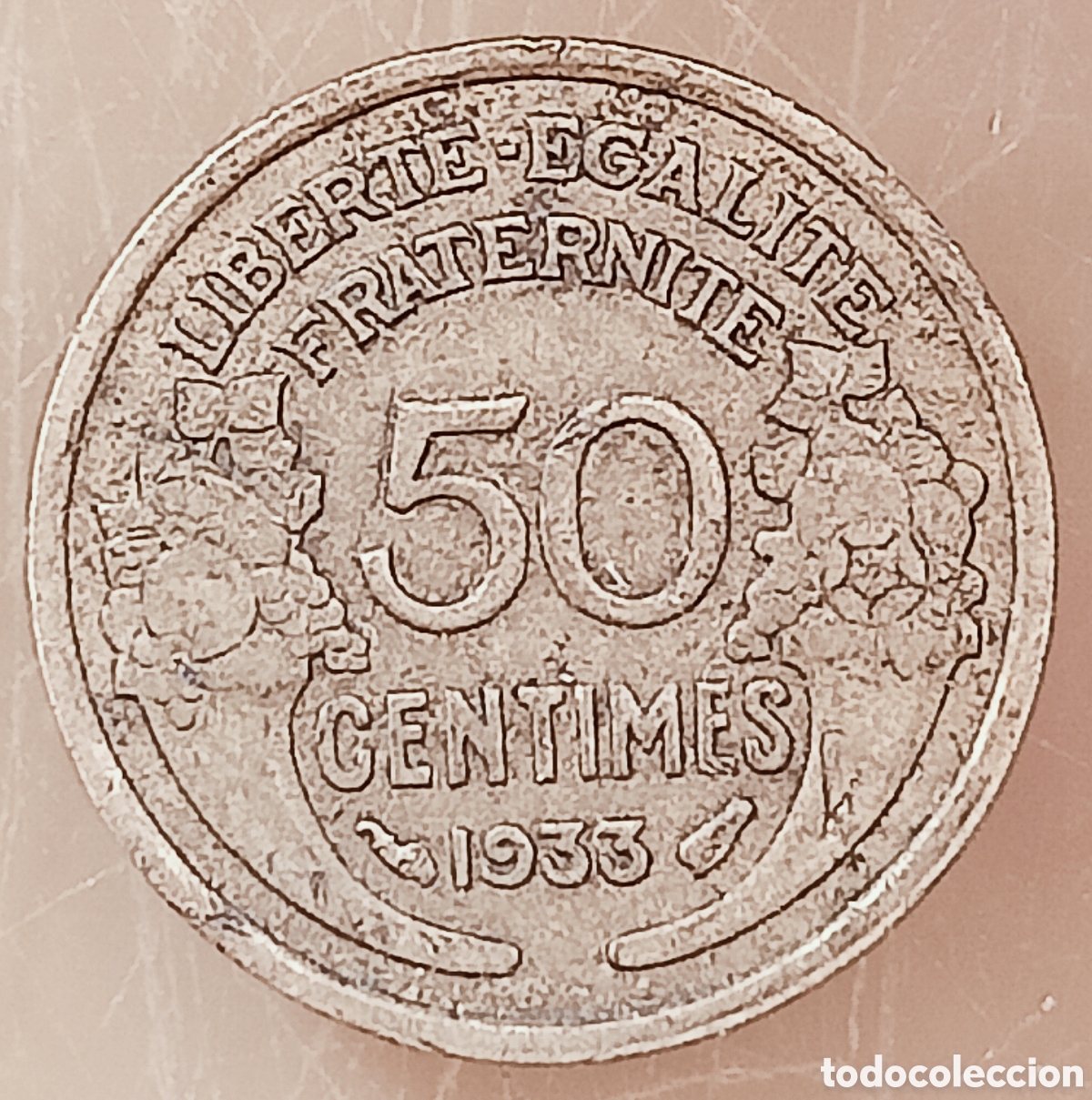 Monedas con errores: Moneda de Francia(1933) variantes - Foto 2