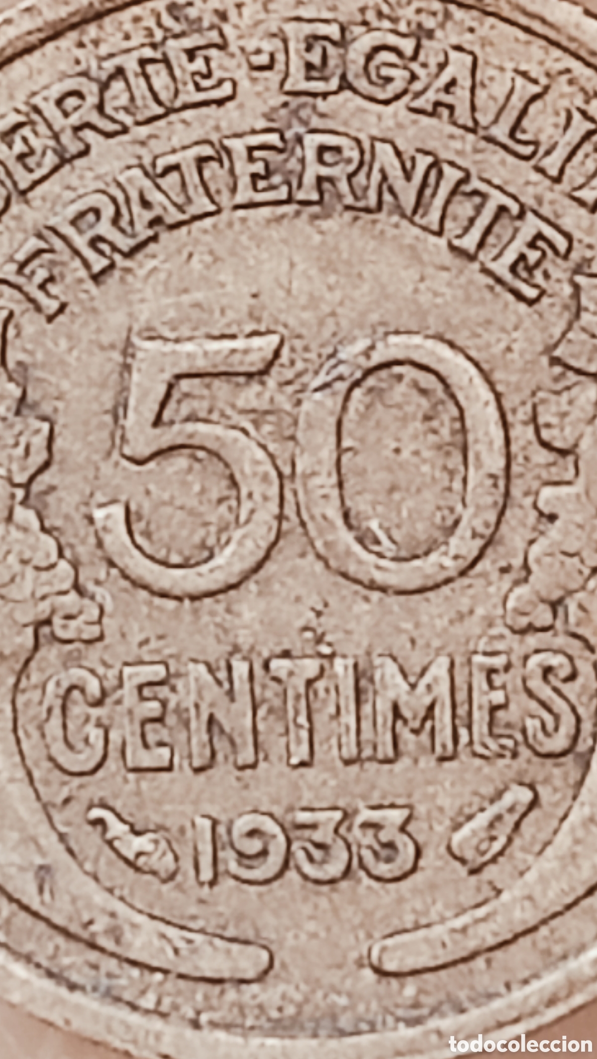 Monedas con errores: Moneda de Francia(1933) variantes - Foto 13