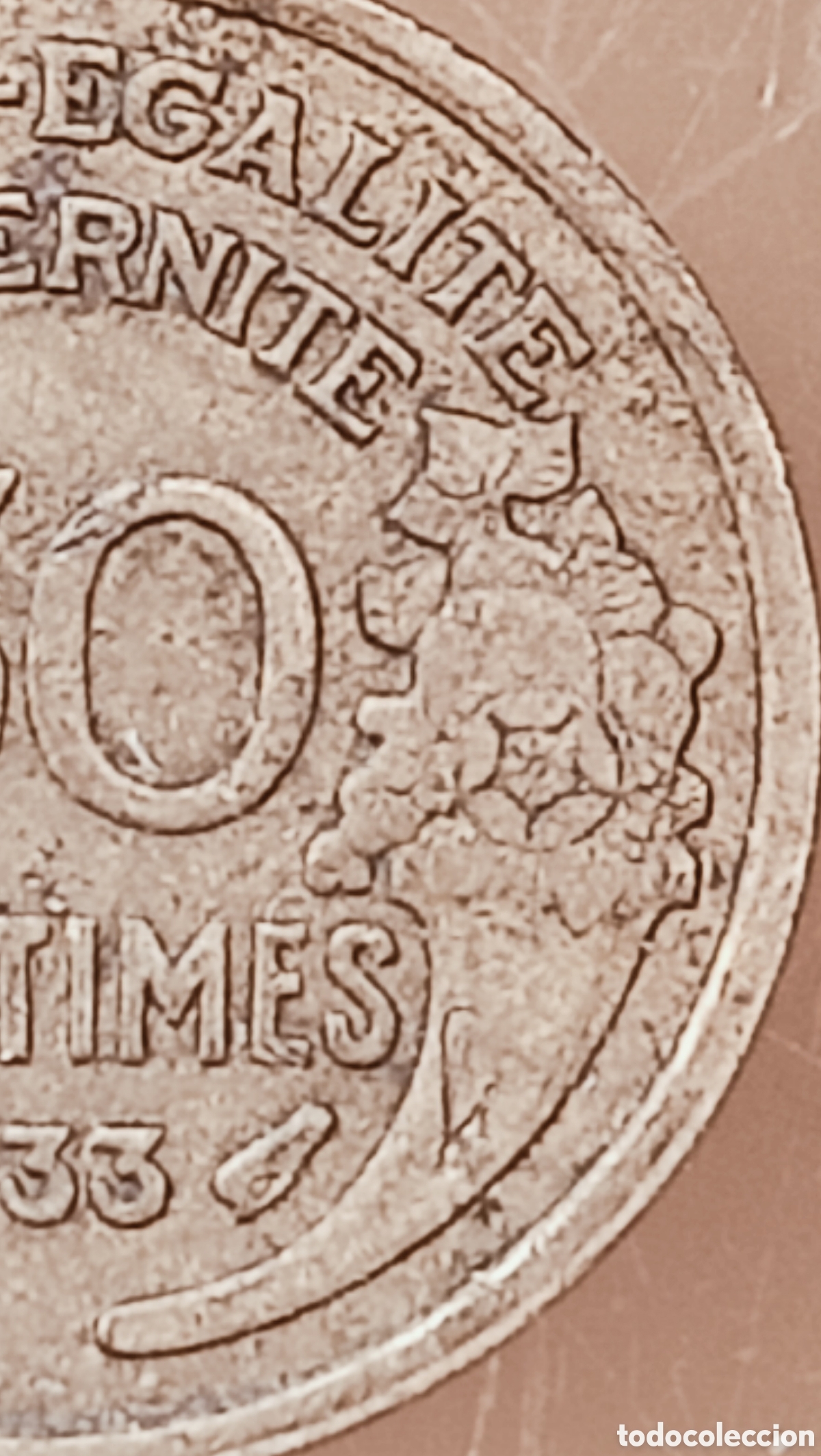 Monedas con errores: Moneda de Francia(1933) variantes - Foto 15