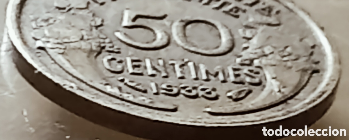 Monedas con errores: Moneda de Francia(1933) variantes - Foto 23