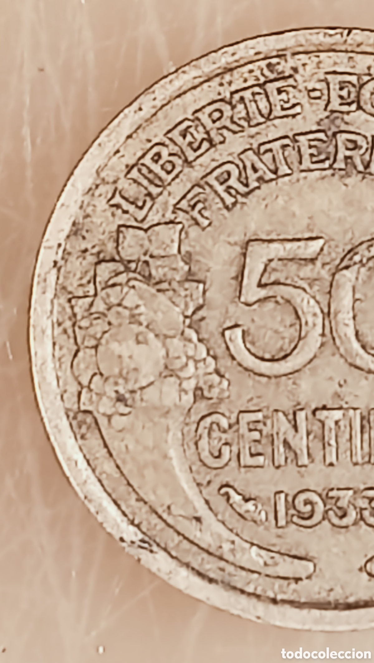 Monedas con errores: Moneda de Francia(1933) variantes - Foto 27