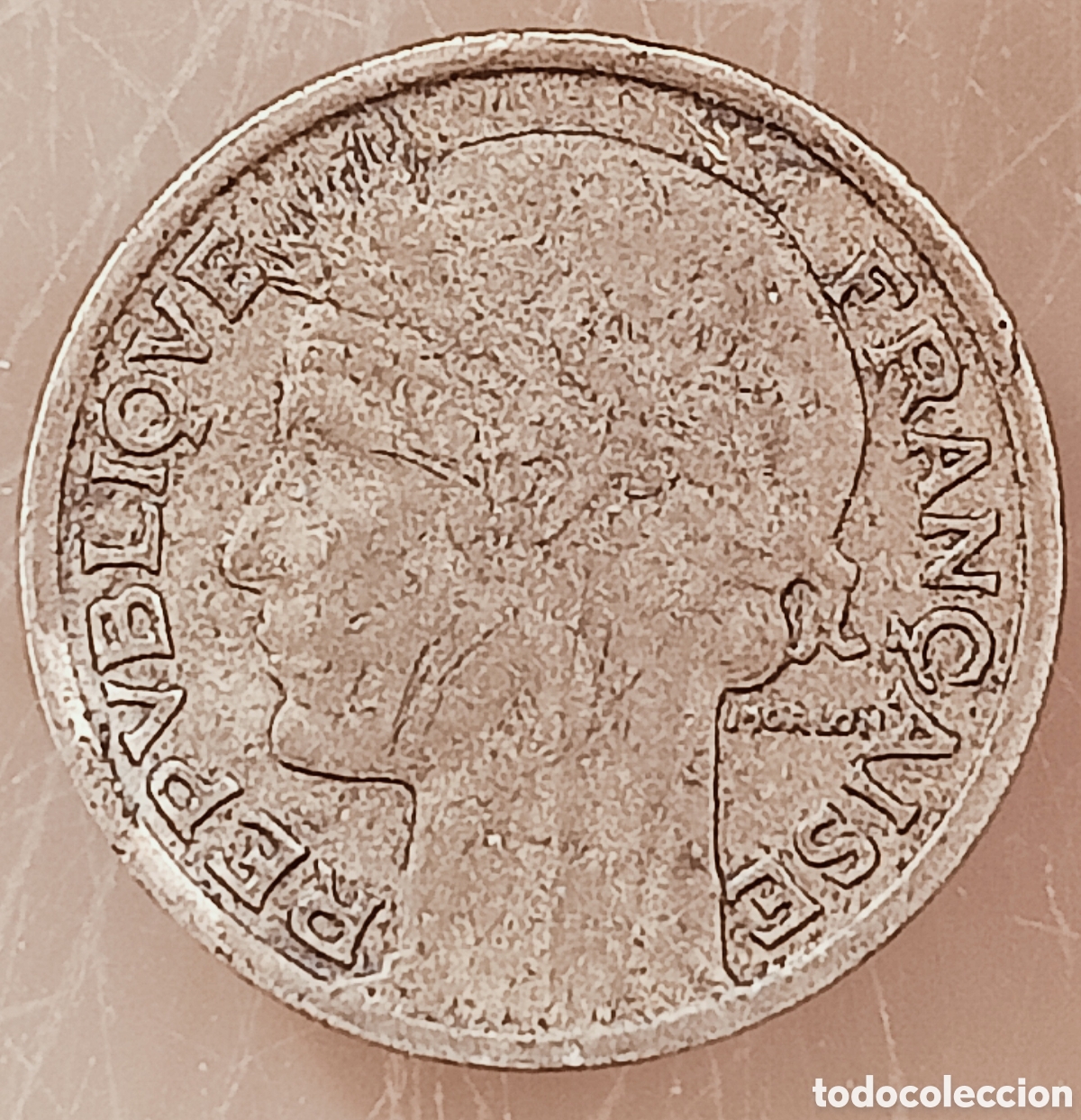 Monedas con errores: Moneda de Francia(1933) variantes - Foto 1