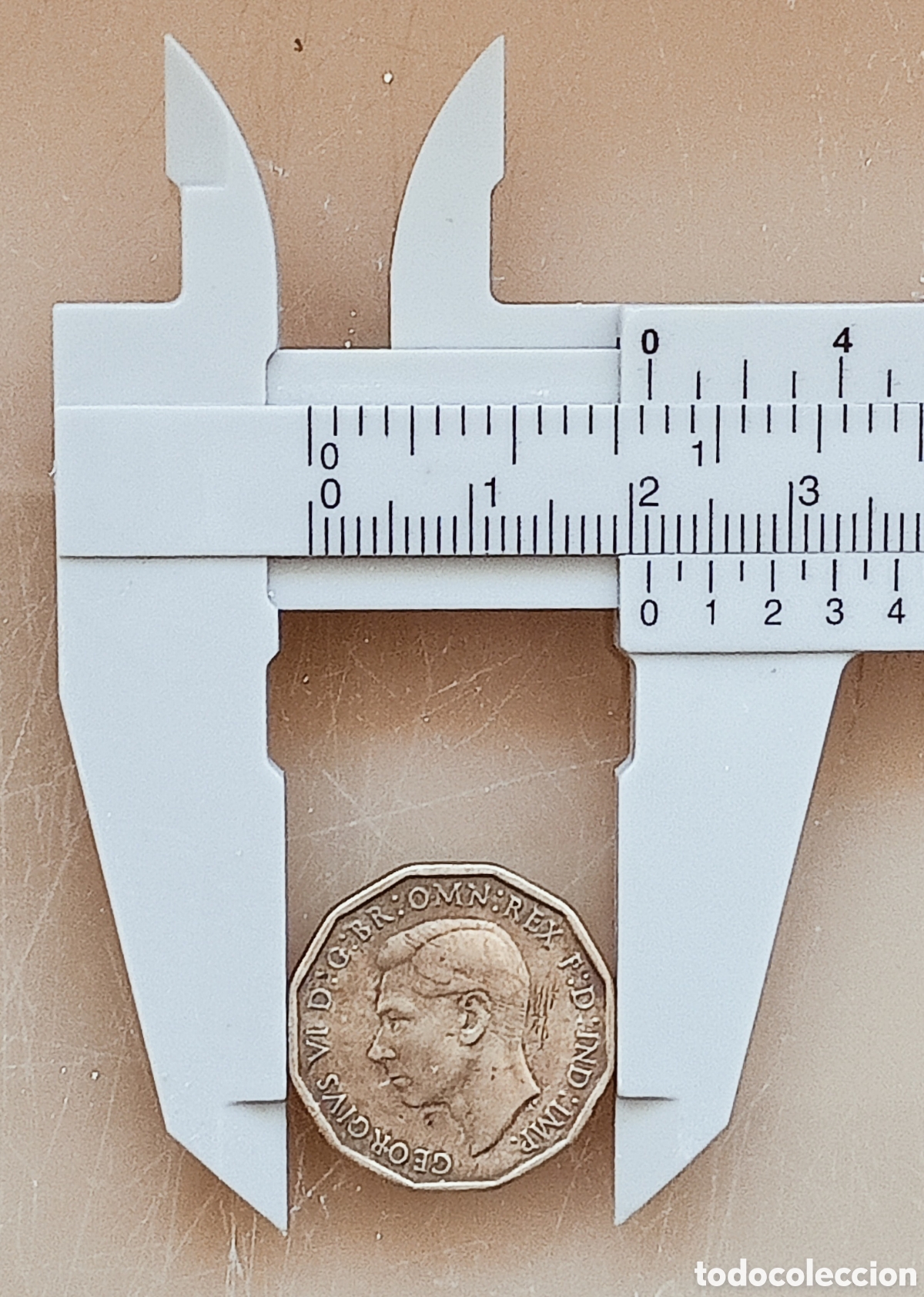 Monedas con errores: Moneda Rei,Unido,(1941) Variantes - Foto 5