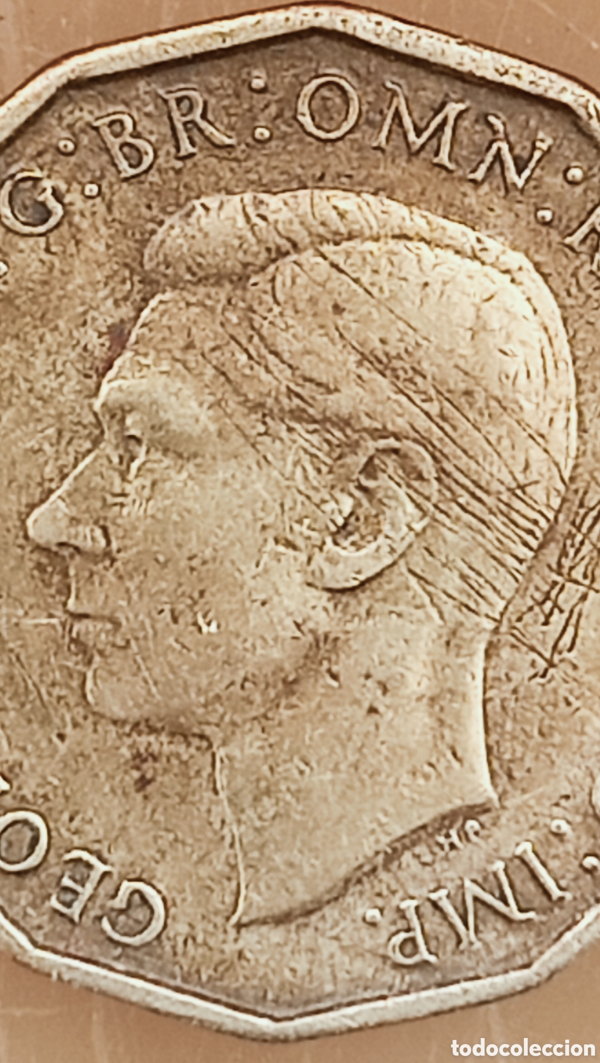 Monedas con errores: Moneda Rei,Unido,(1941) Variantes - Foto 15