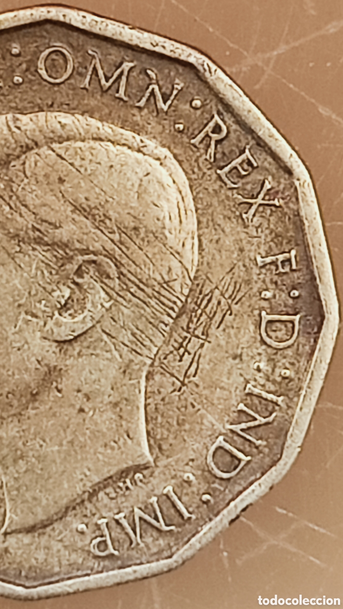 Monedas con errores: Moneda Rei,Unido,(1941) Variantes - Foto 16