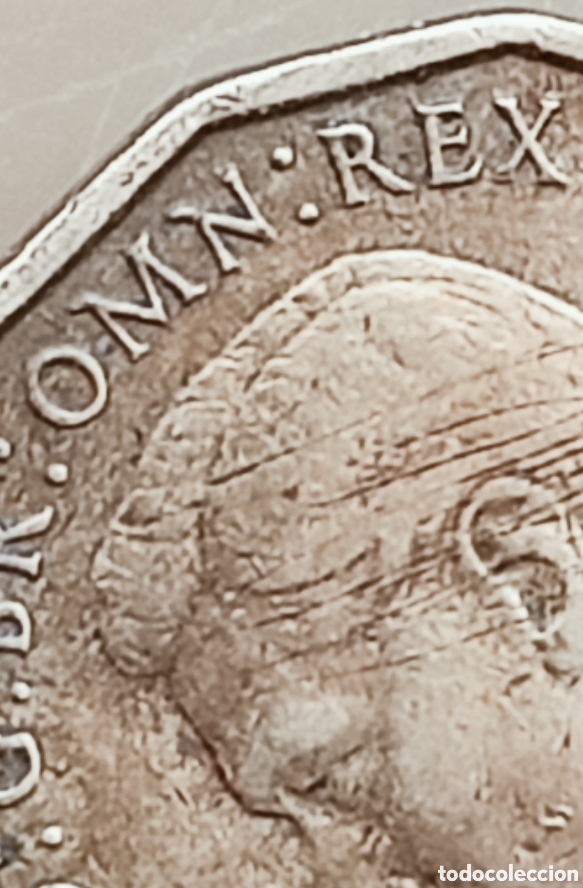 Monedas con errores: Moneda Rei,Unido,(1941) Variantes - Foto 26