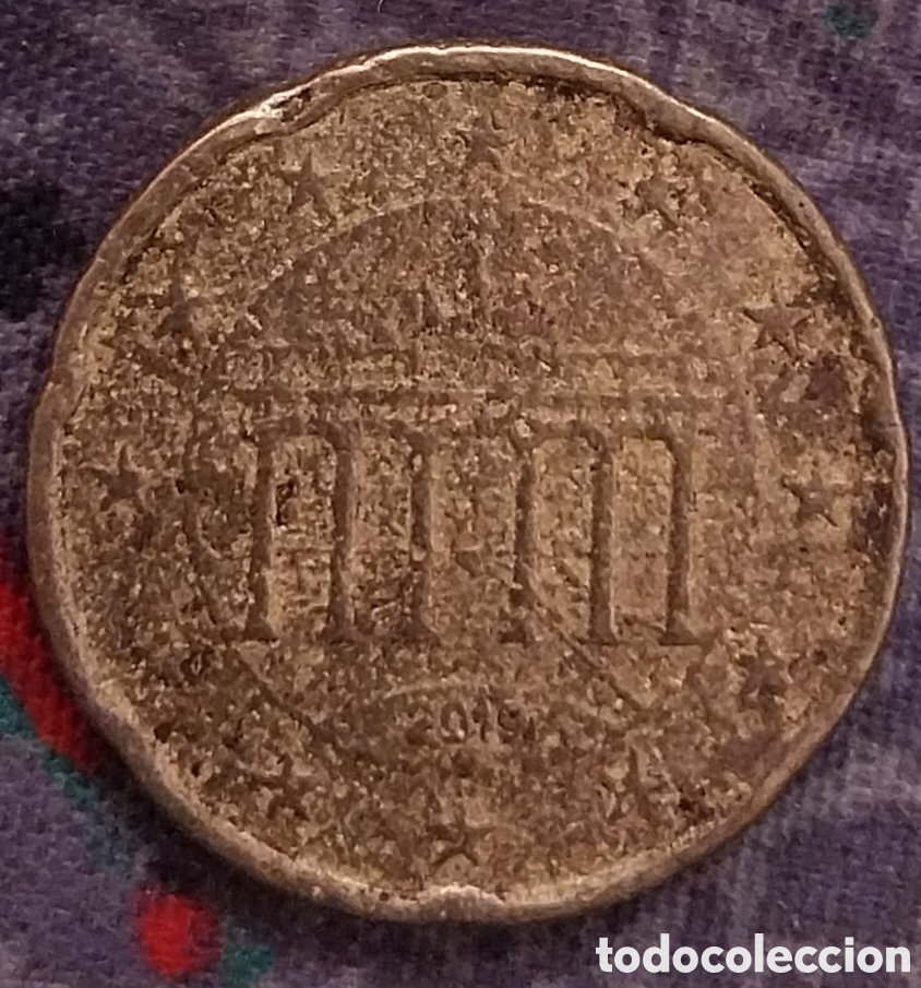Monedas con errores: 20cent Alemania 2019 ceca ciega - Foto 9