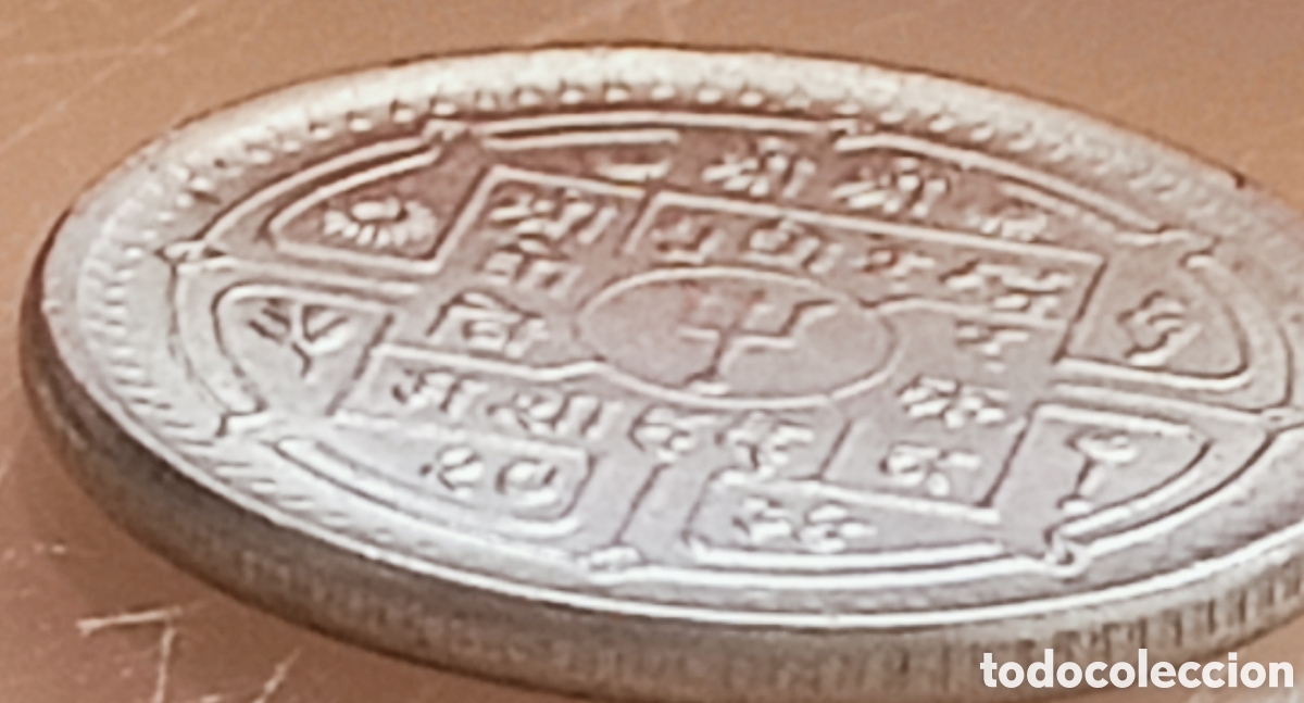 Monedas con errores: Moneda Nepal(1977)-errores de acu&ntilde;aci&oacute;n - Foto 27