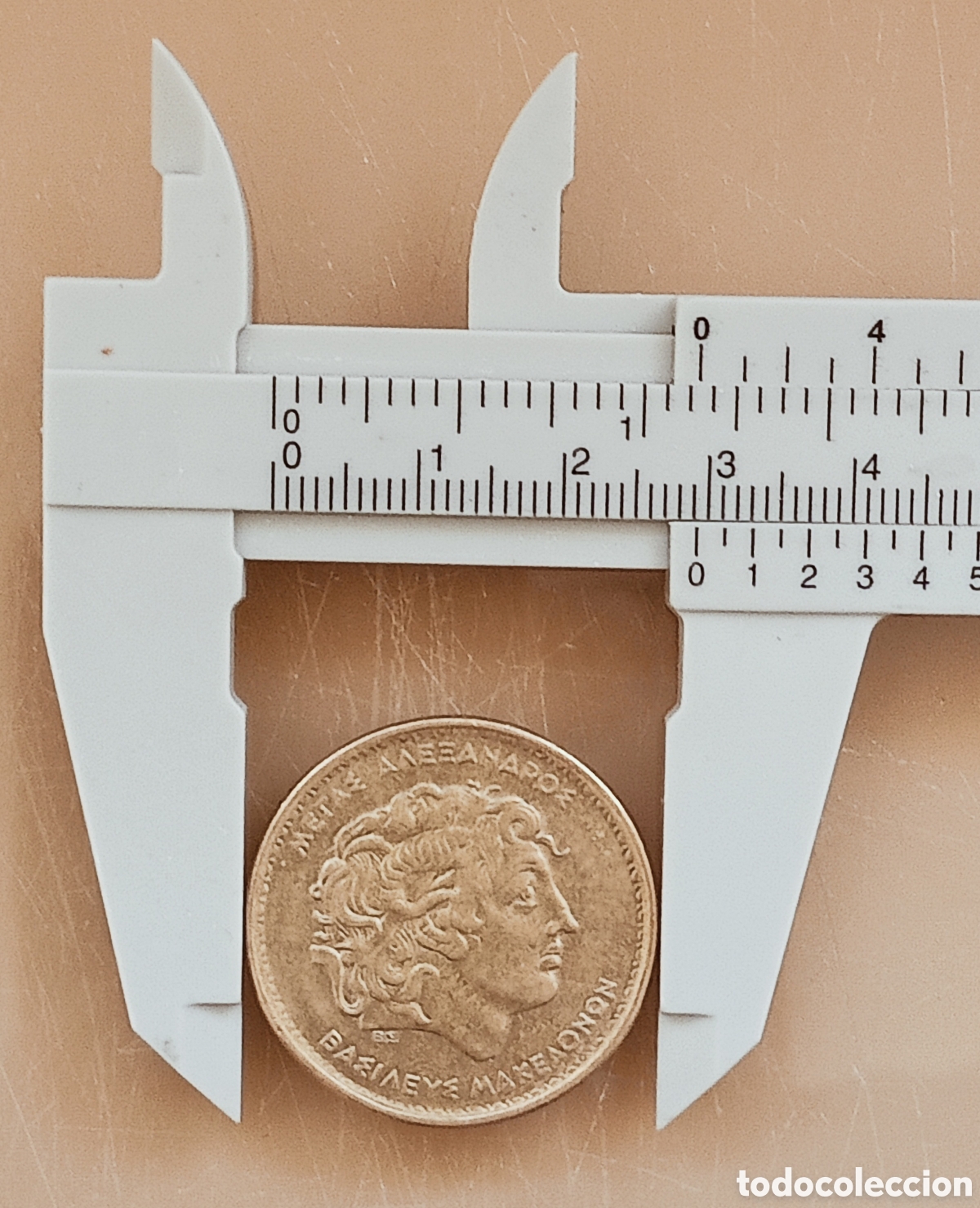 Monedas con errores: Moneda de Grecia(1992) error de acu&ntilde;aci&oacute;n - Foto 3